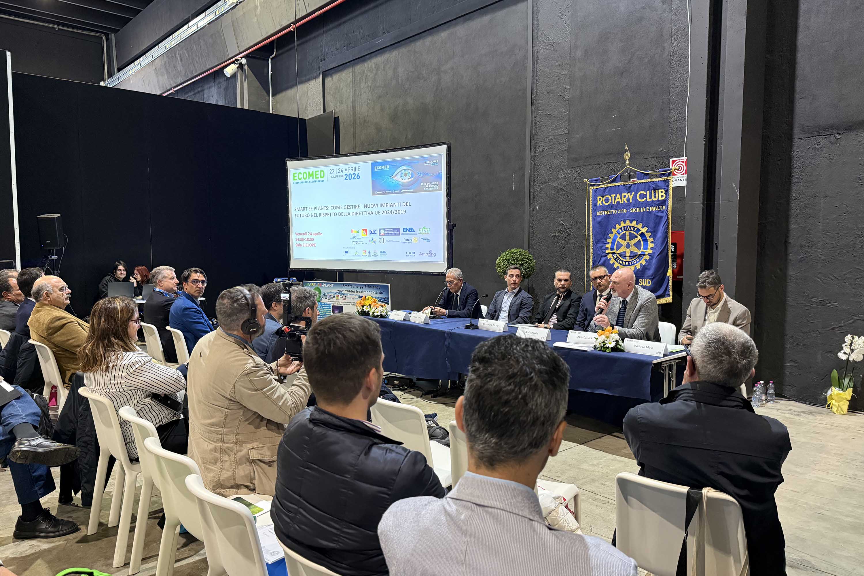 Un momento dell'incontro del progetto Smart Ee Plants