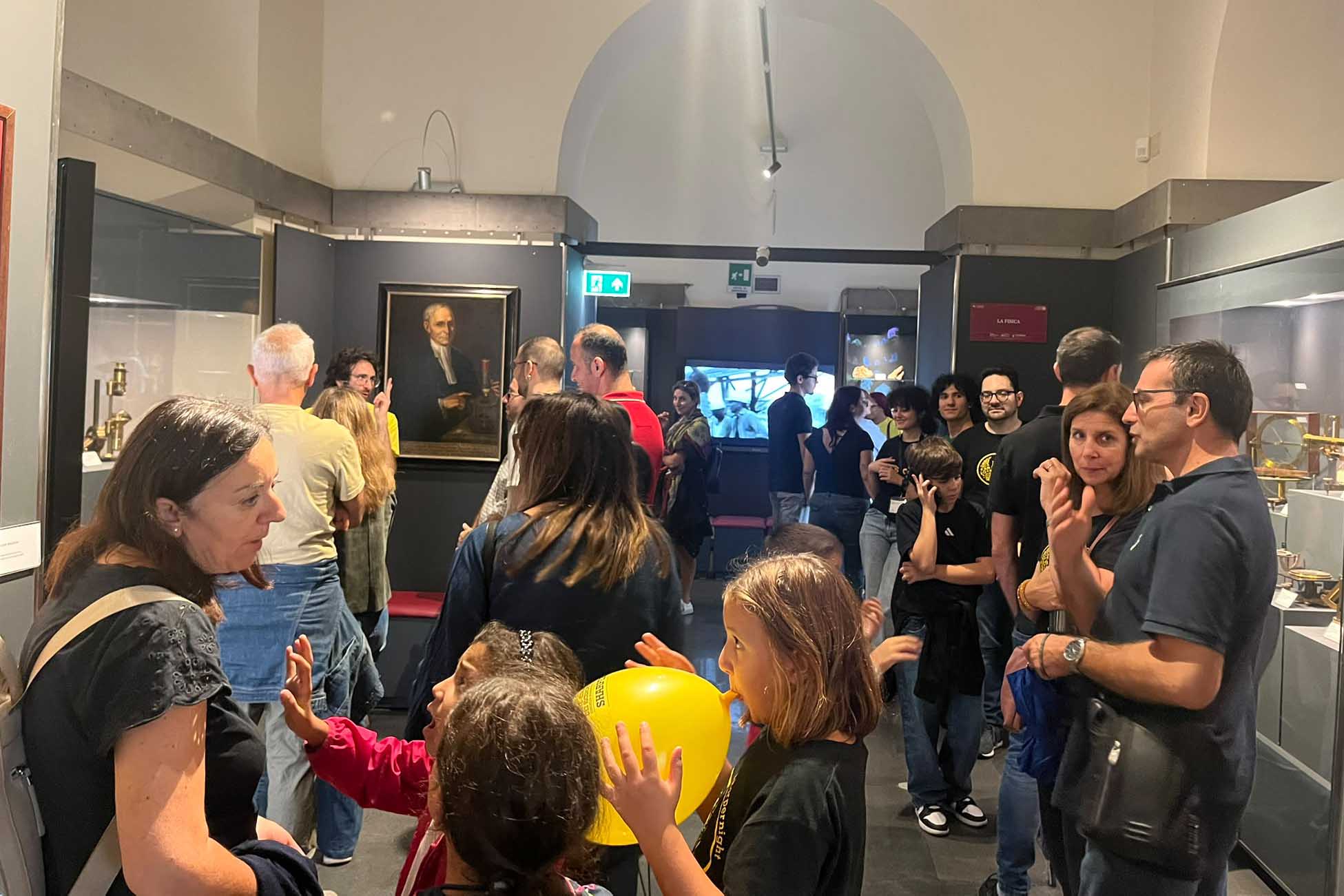 Visitatori al Museo dei Saperi e delle Mirabilia siciliane