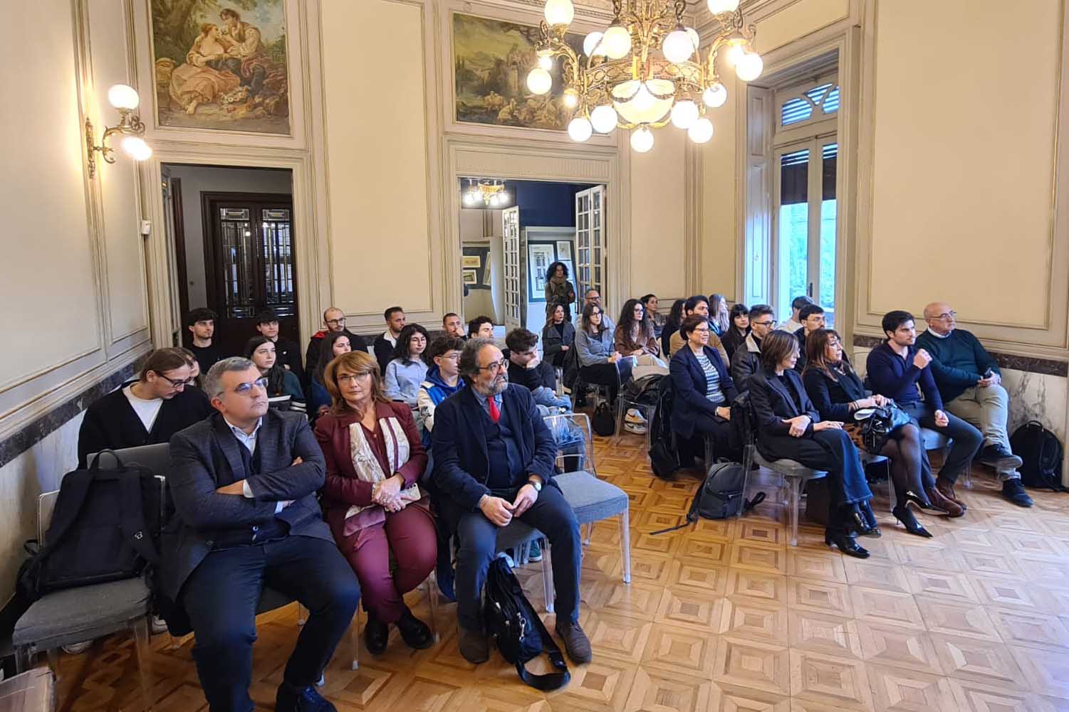 Studenti e studentesse presenti