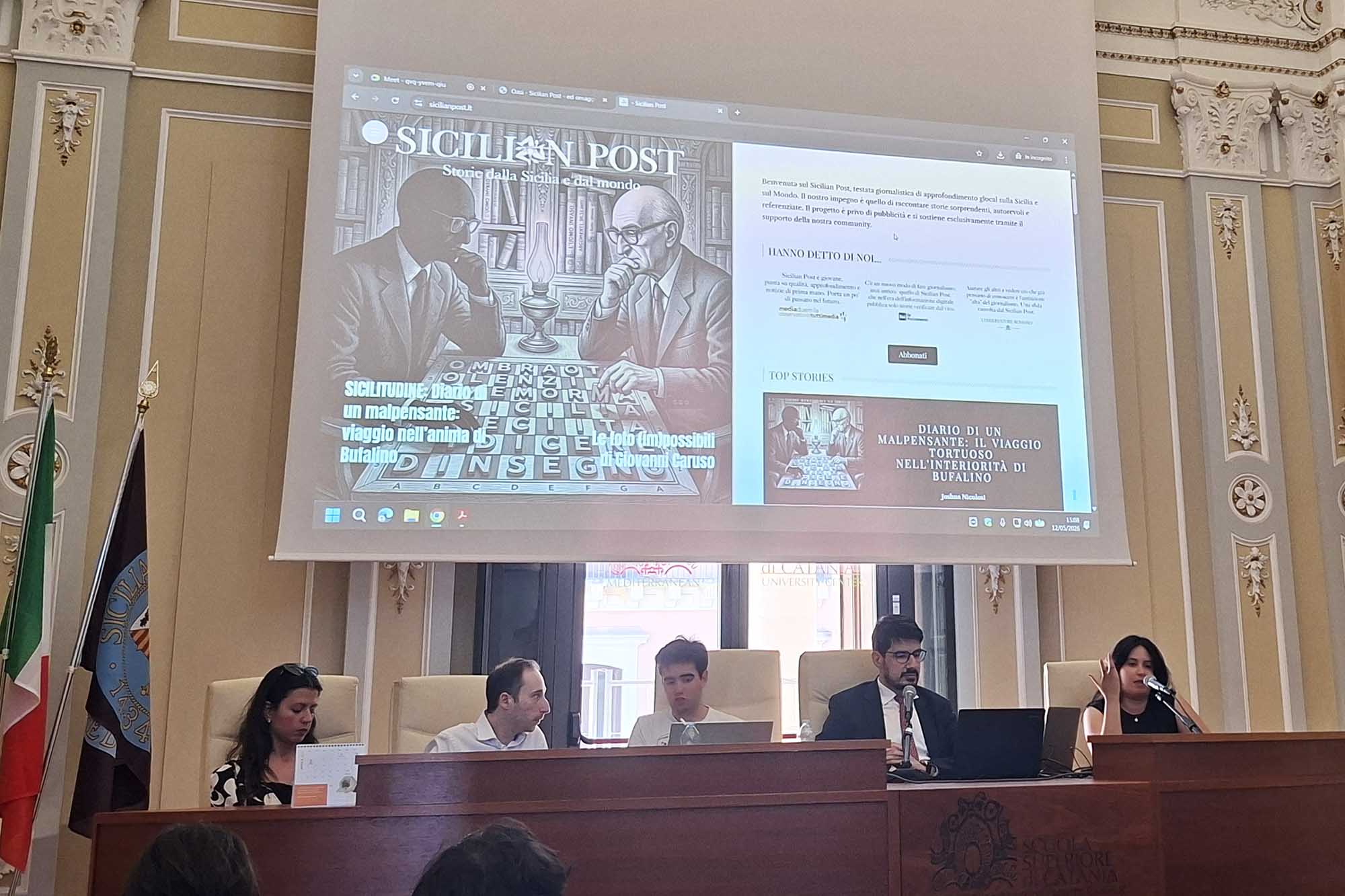 Un momento dell'incontro