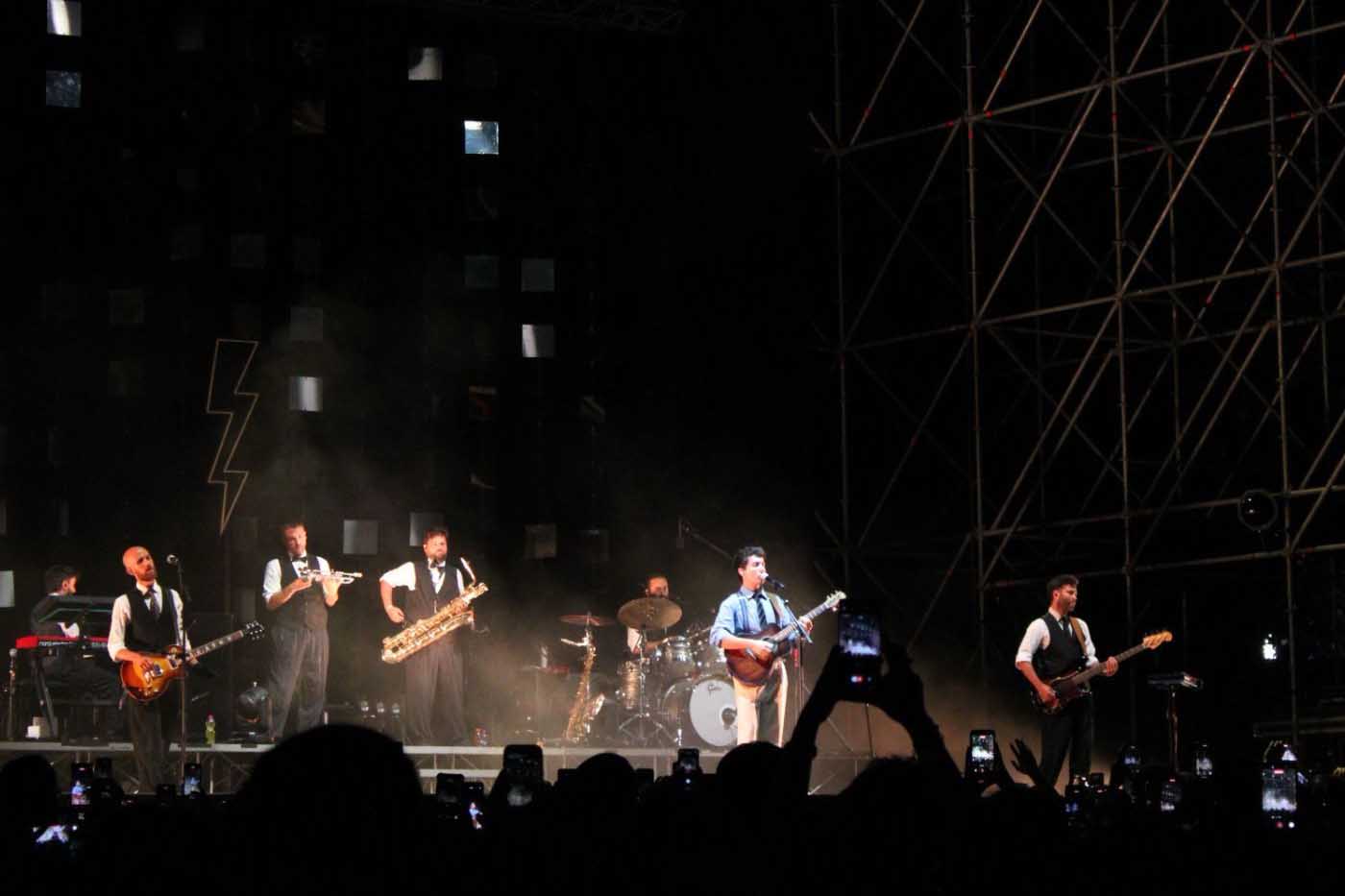 Un momento del concerto