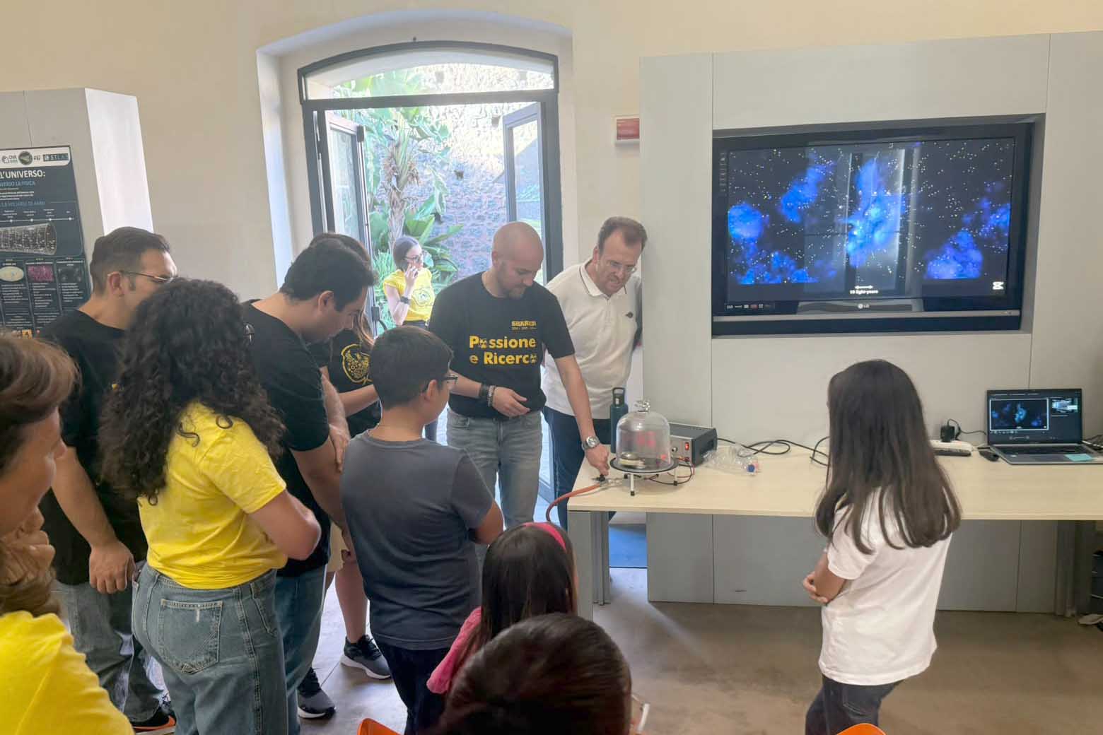Un momento delle attività laboratoriali