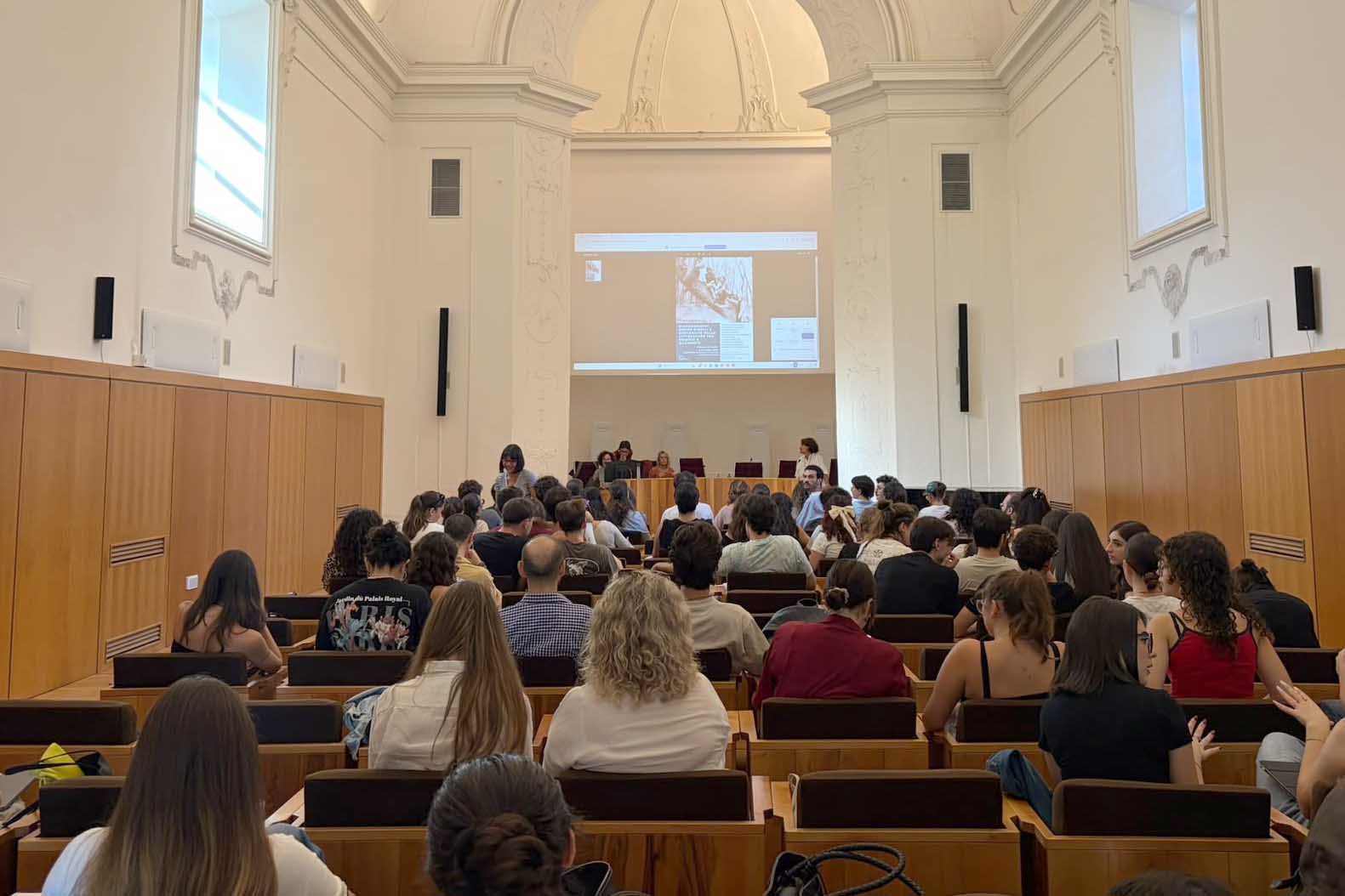 Un momento dell'incontro
