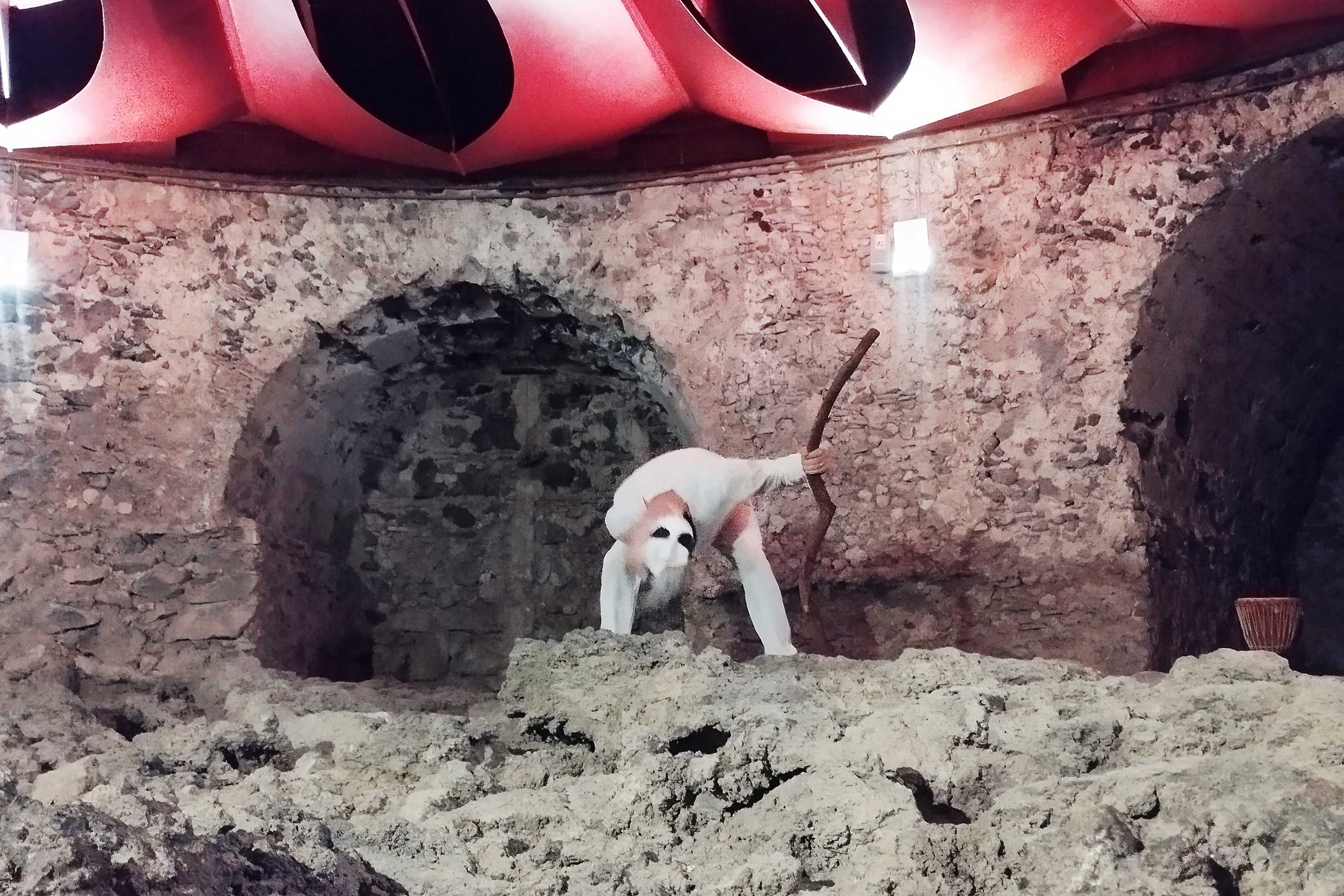 Un momento dello spettacolo