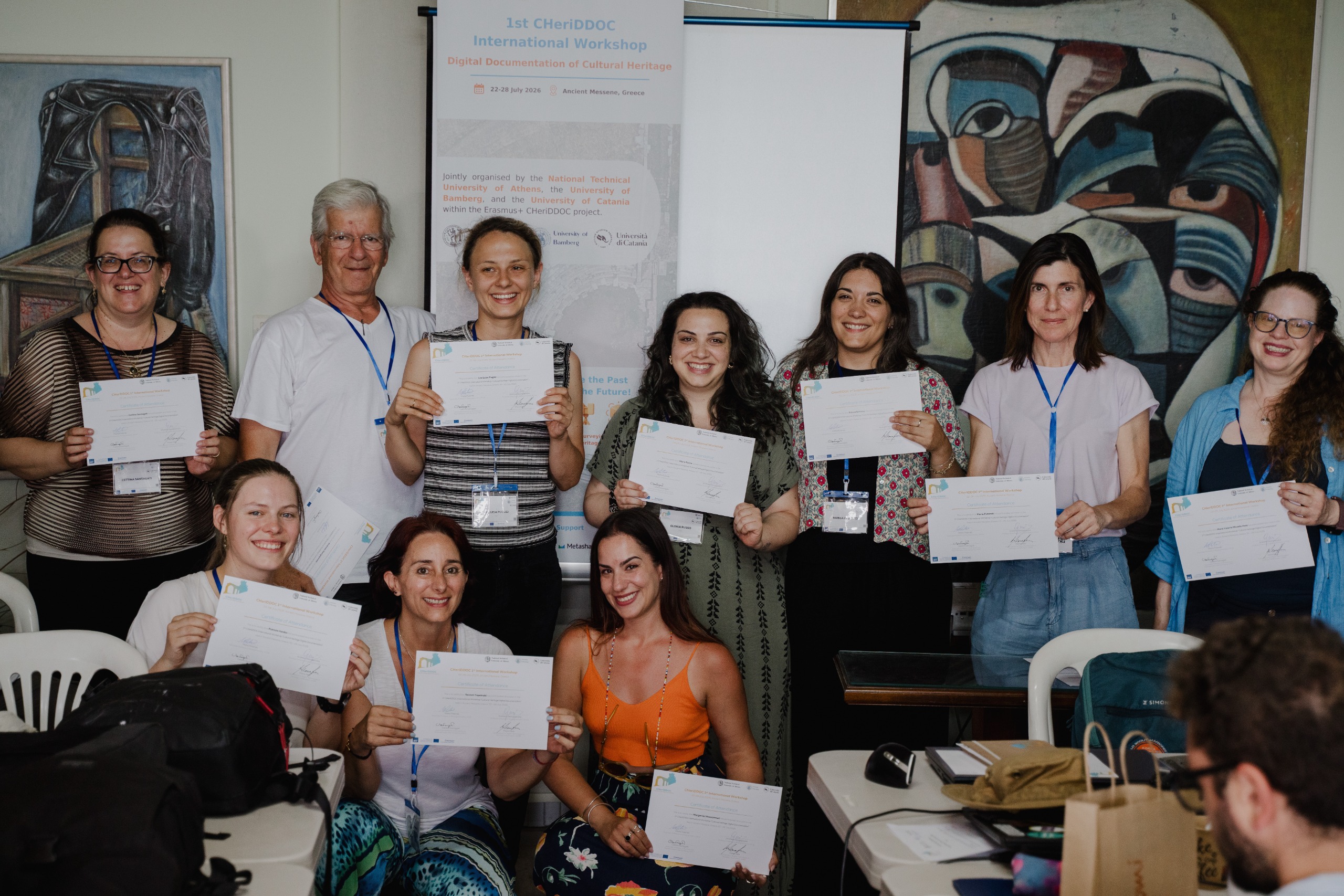 I partecipanti al workshop