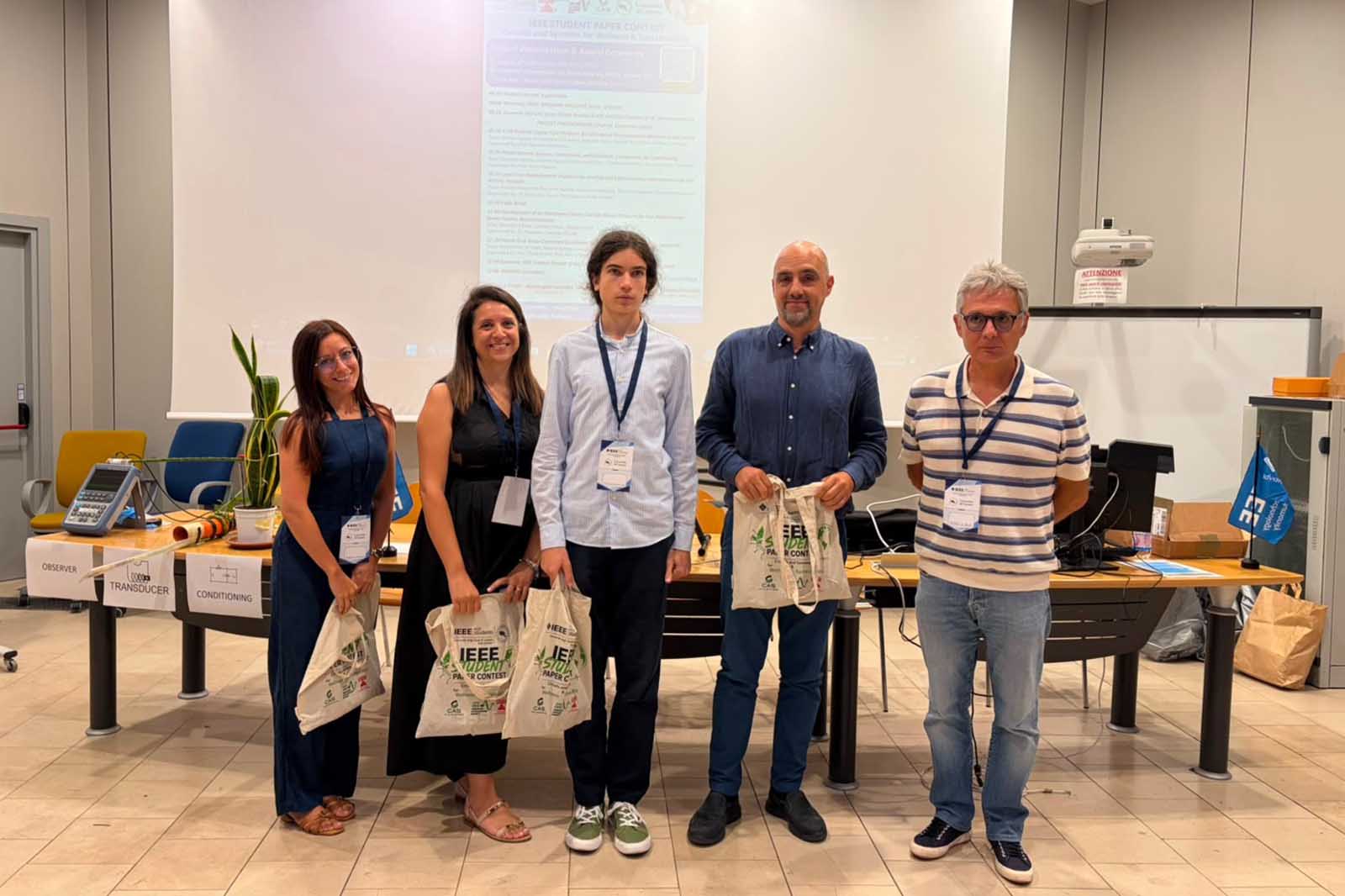 I componenti della commissione
