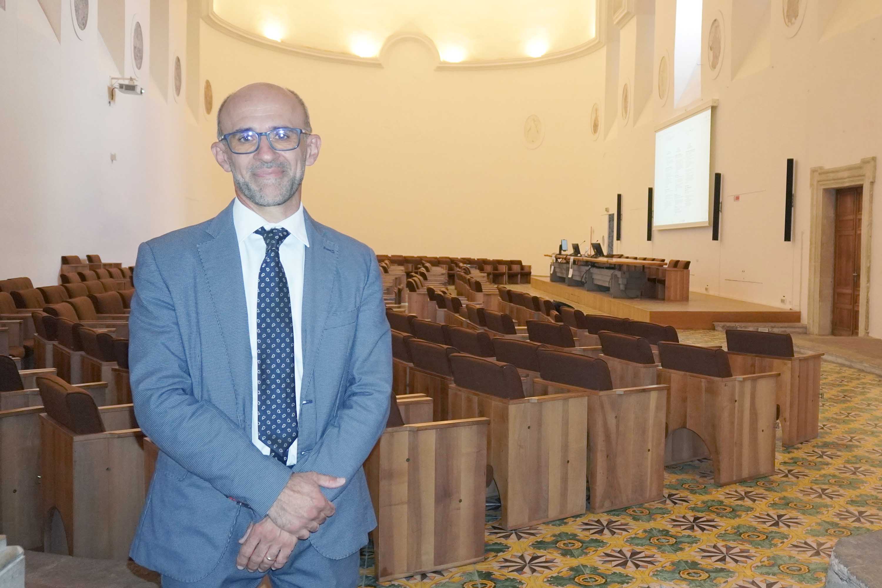 Il prof. Antonio Di Silvestro