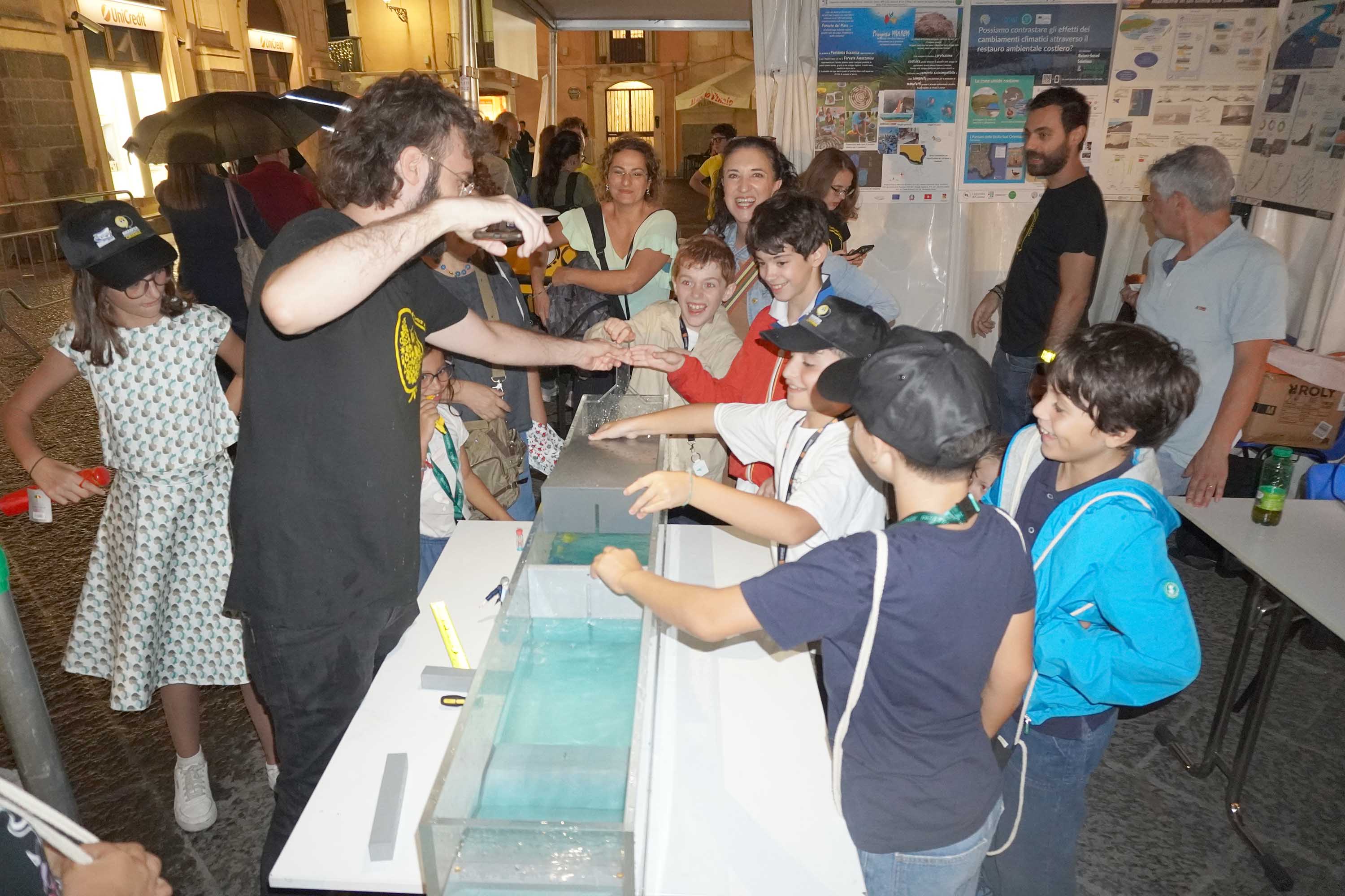 Uno degli stand di Ingegneria