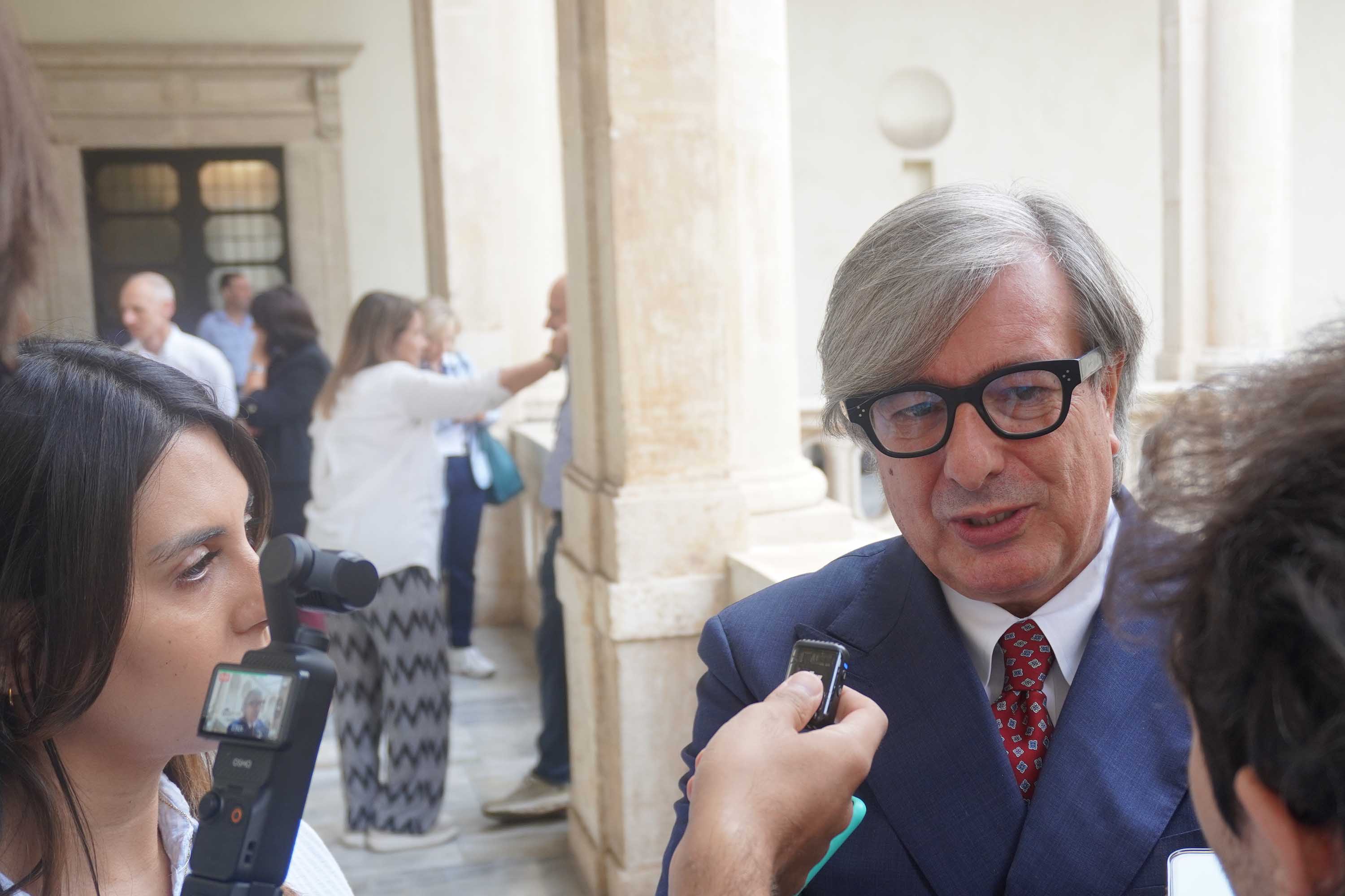 Il rettore Enrico Foti