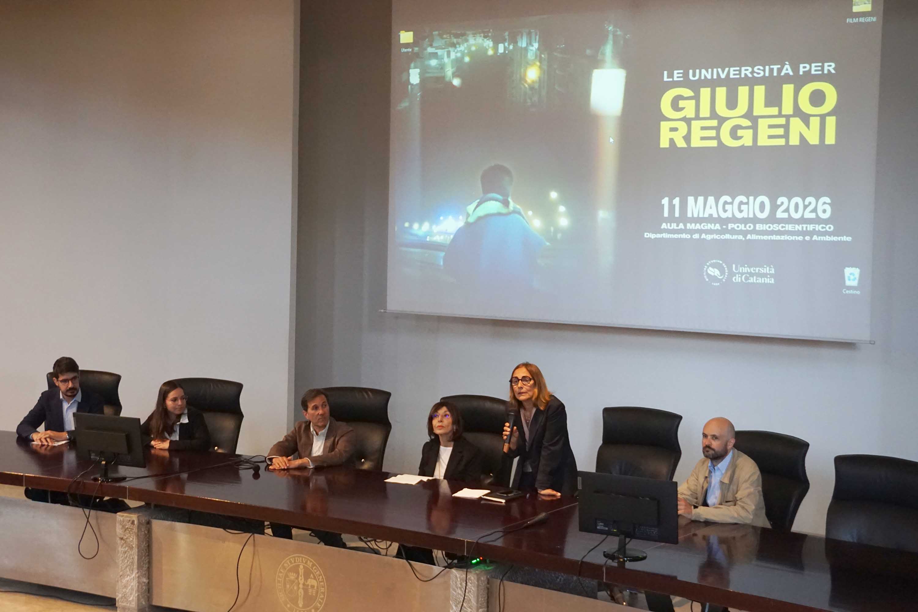 Un momento dell'intervento della prof.ssa Alessandra Gentile
