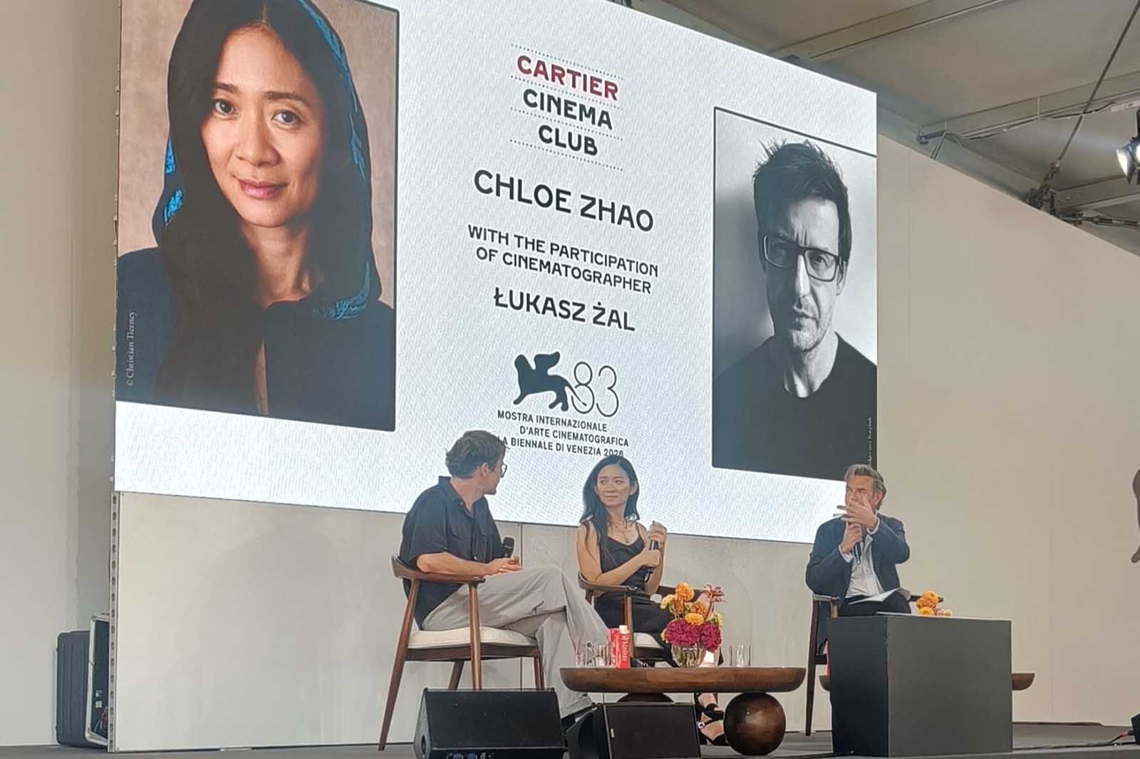 Masterclass con la regista e sceneggiatrice Chloe Zhao e il direttore della fotografia Lukasz Zal