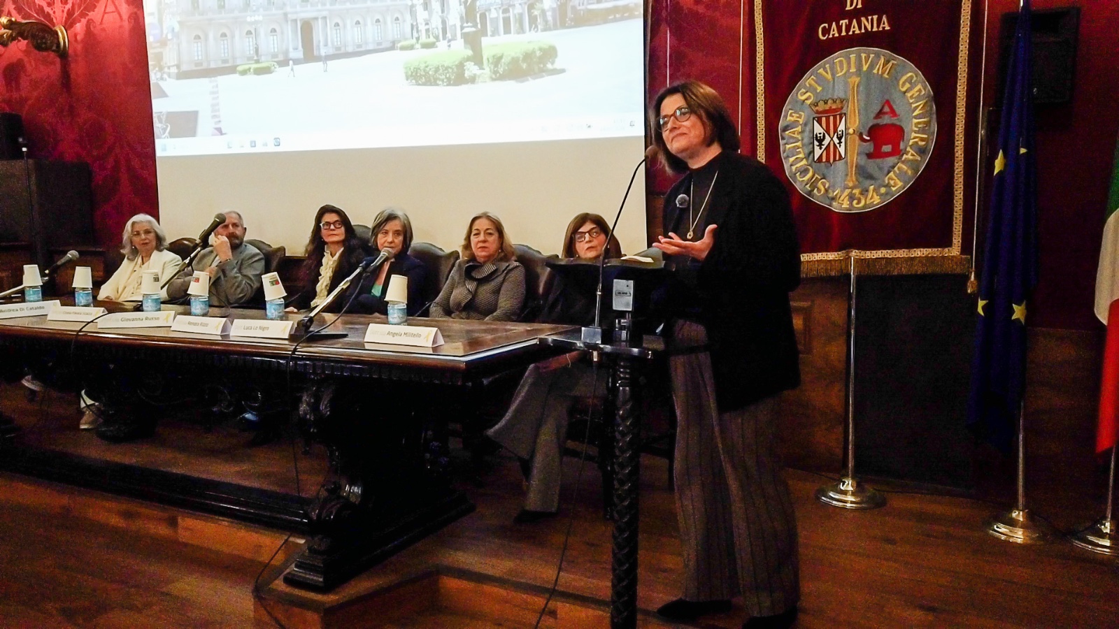 Un momento dei lavori