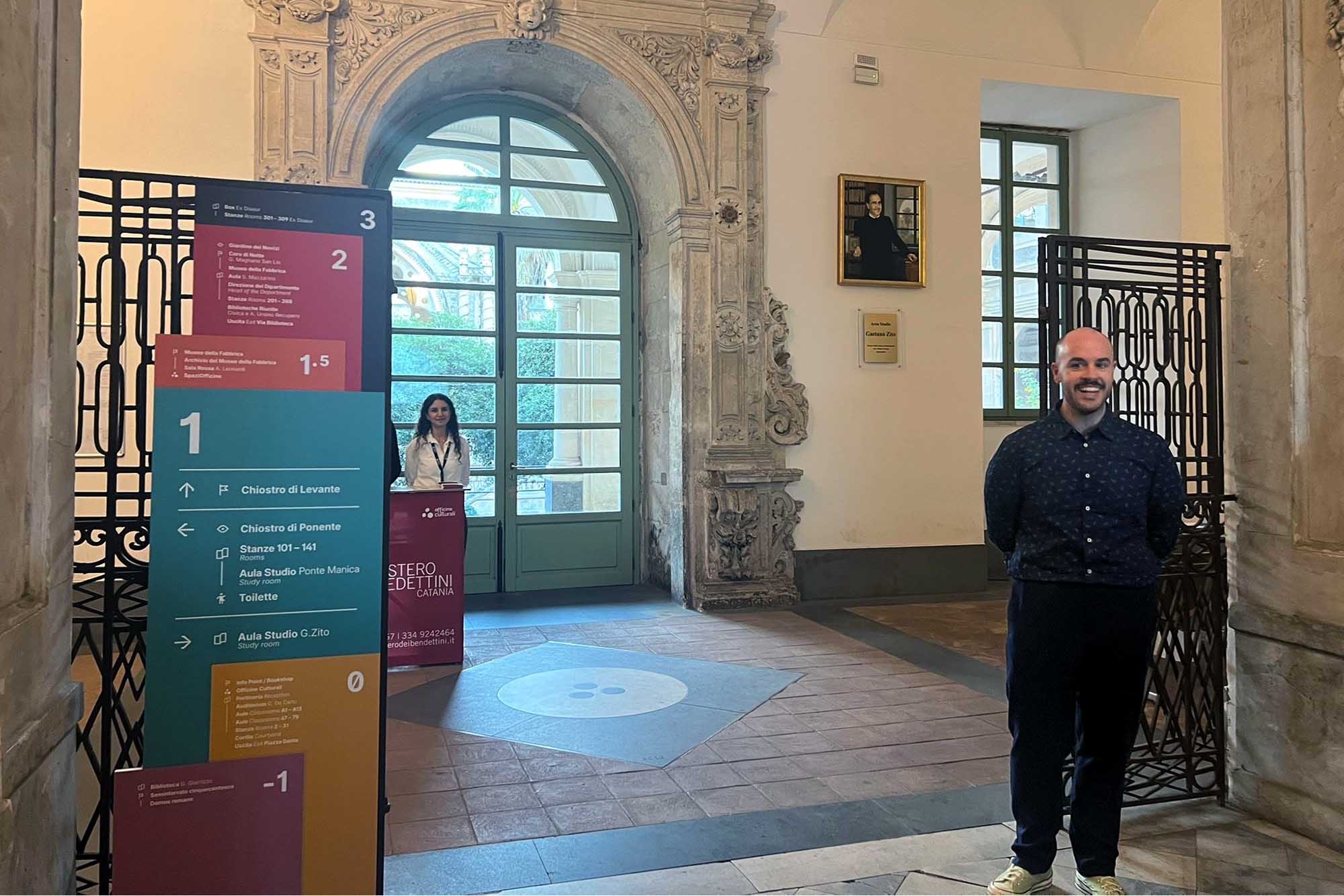 La "mappa" del Monastero dei Benedettini