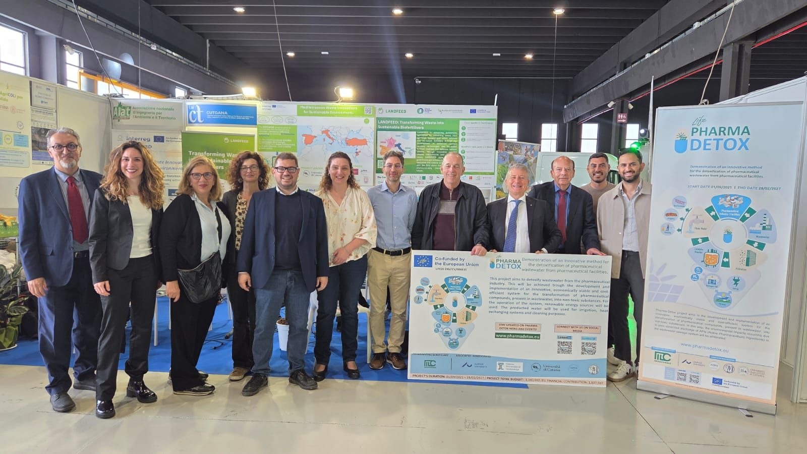 I rappresentanti dei partner del progetto Pharma-Detox