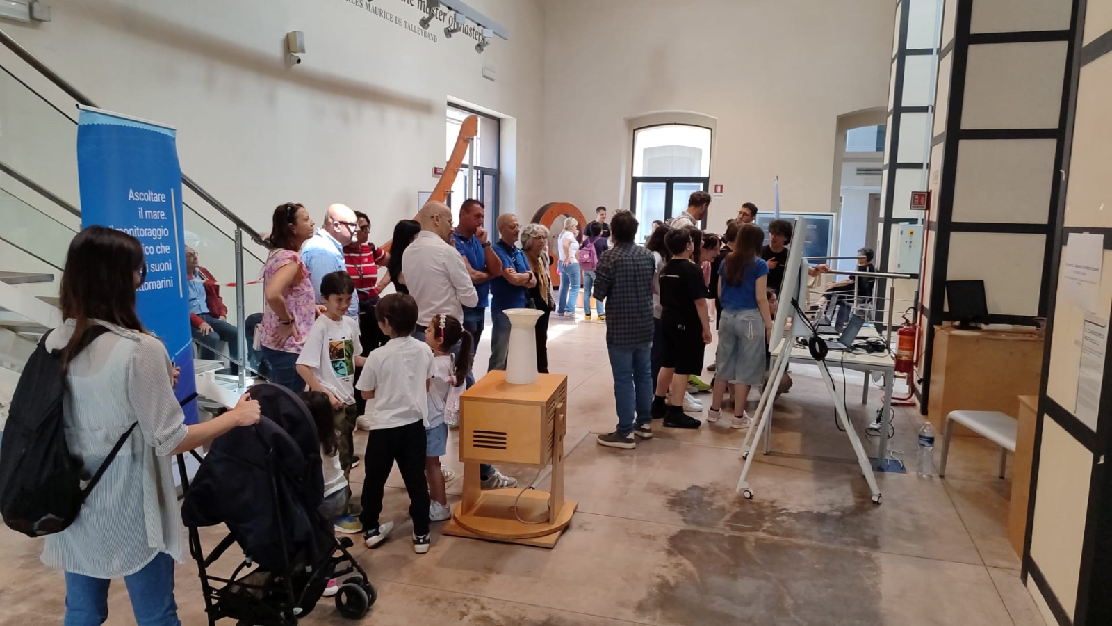 Visitatori alla Città della Scienza