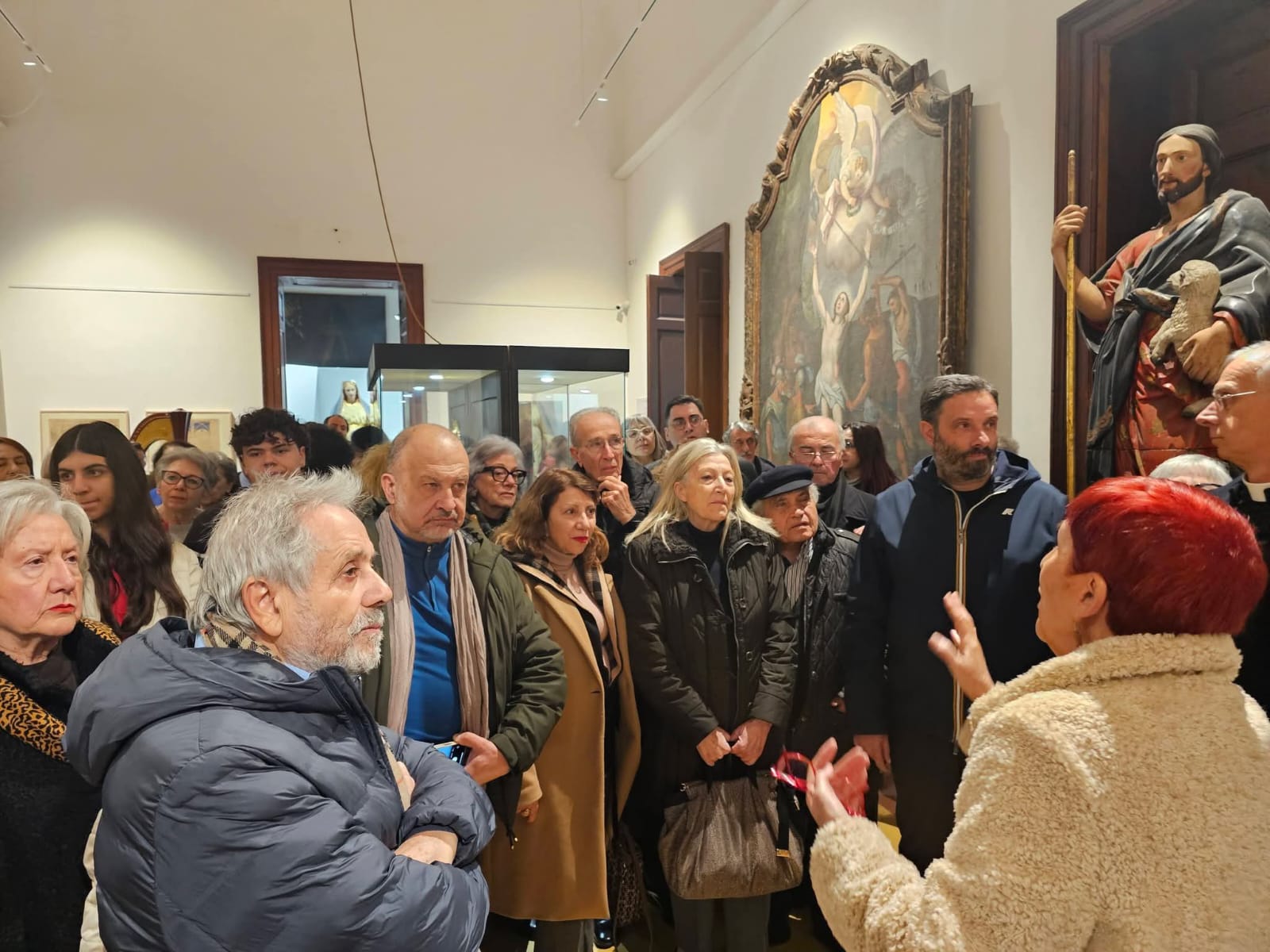 Alcuni momenti della visita guidata a cura della dott.ssa Carmela Cappa