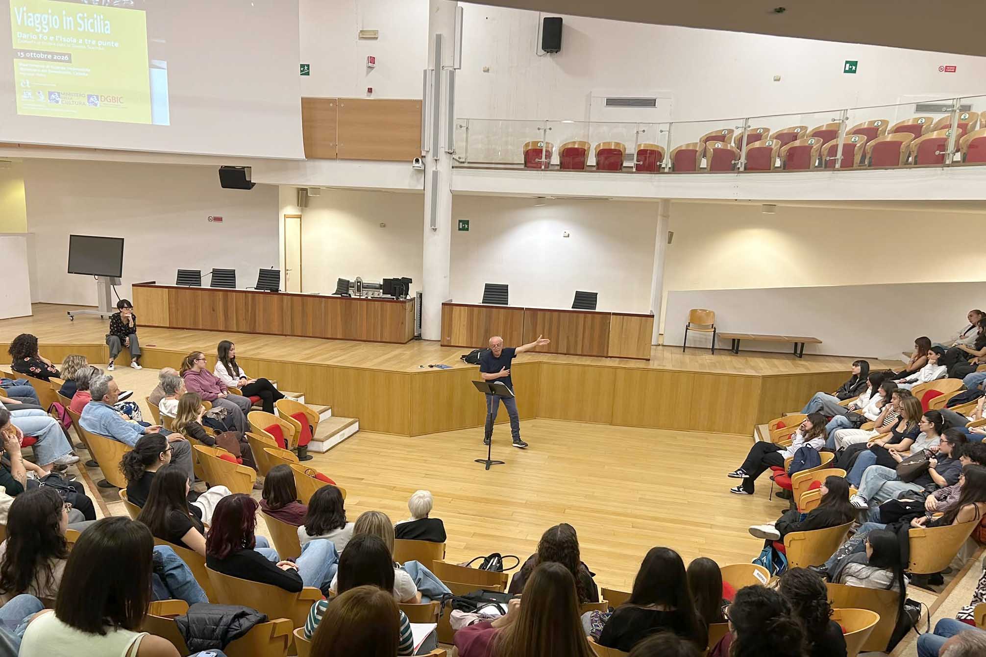 Un momento dell'incontro
