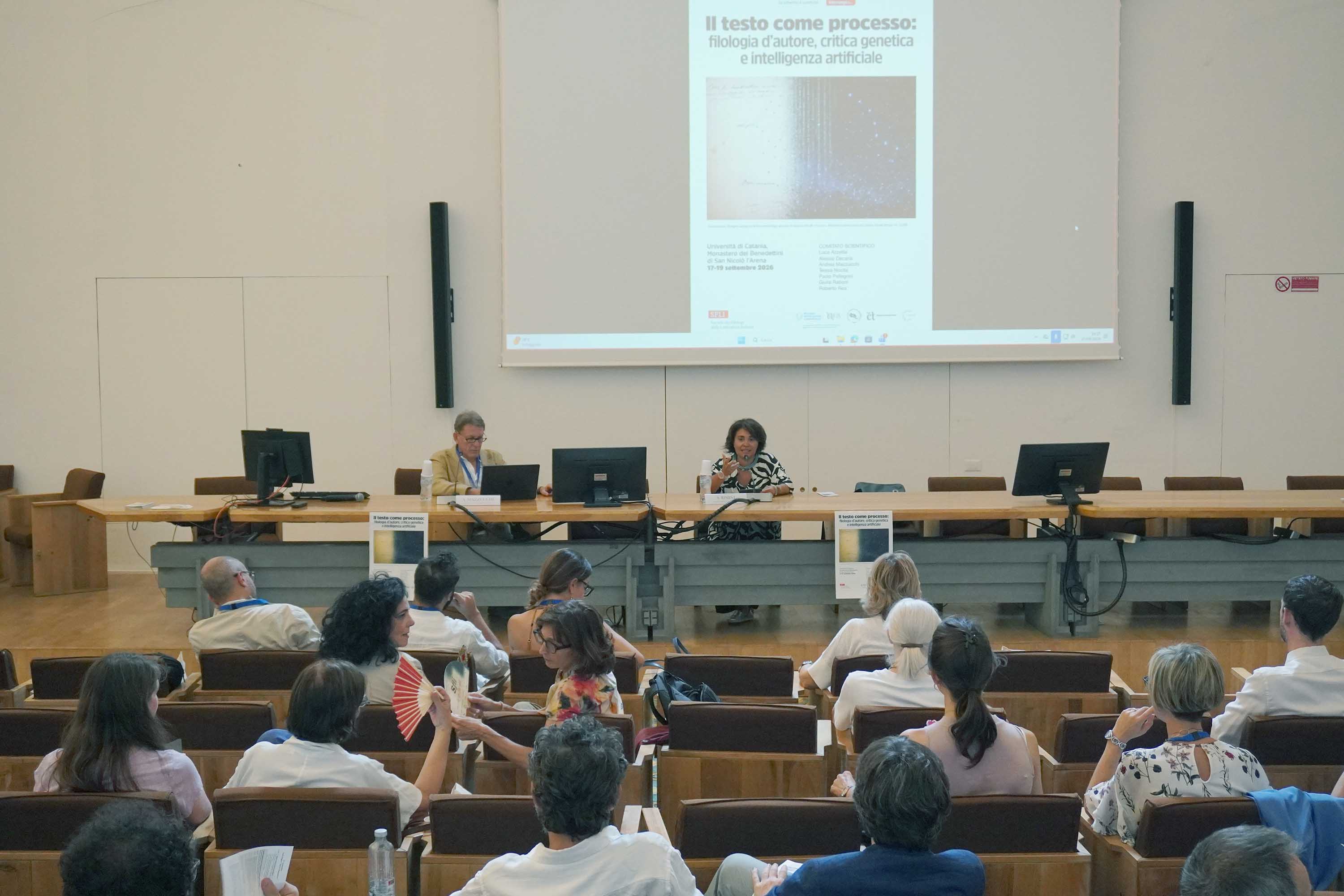 Un momento del convegno