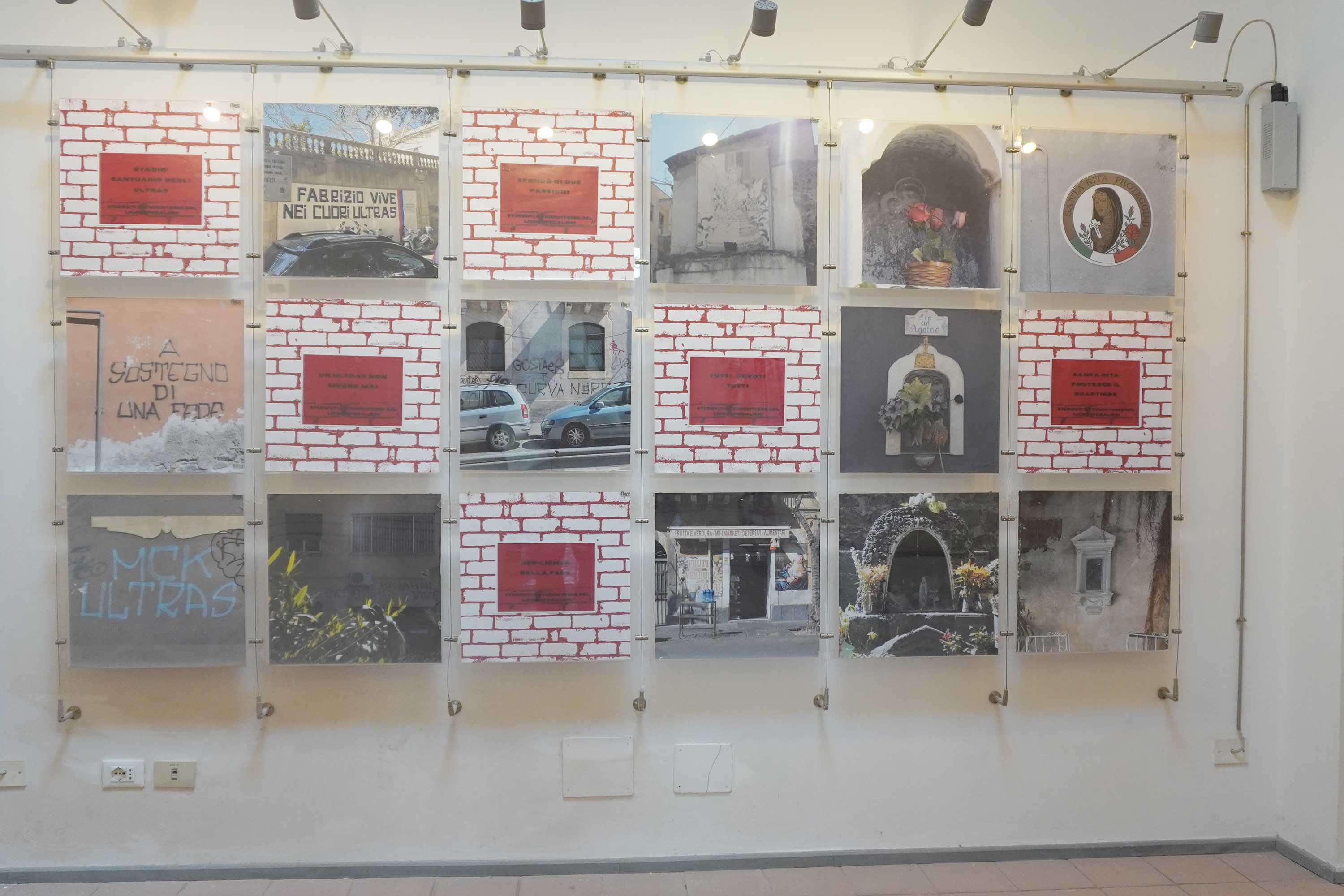 Parte della mostra