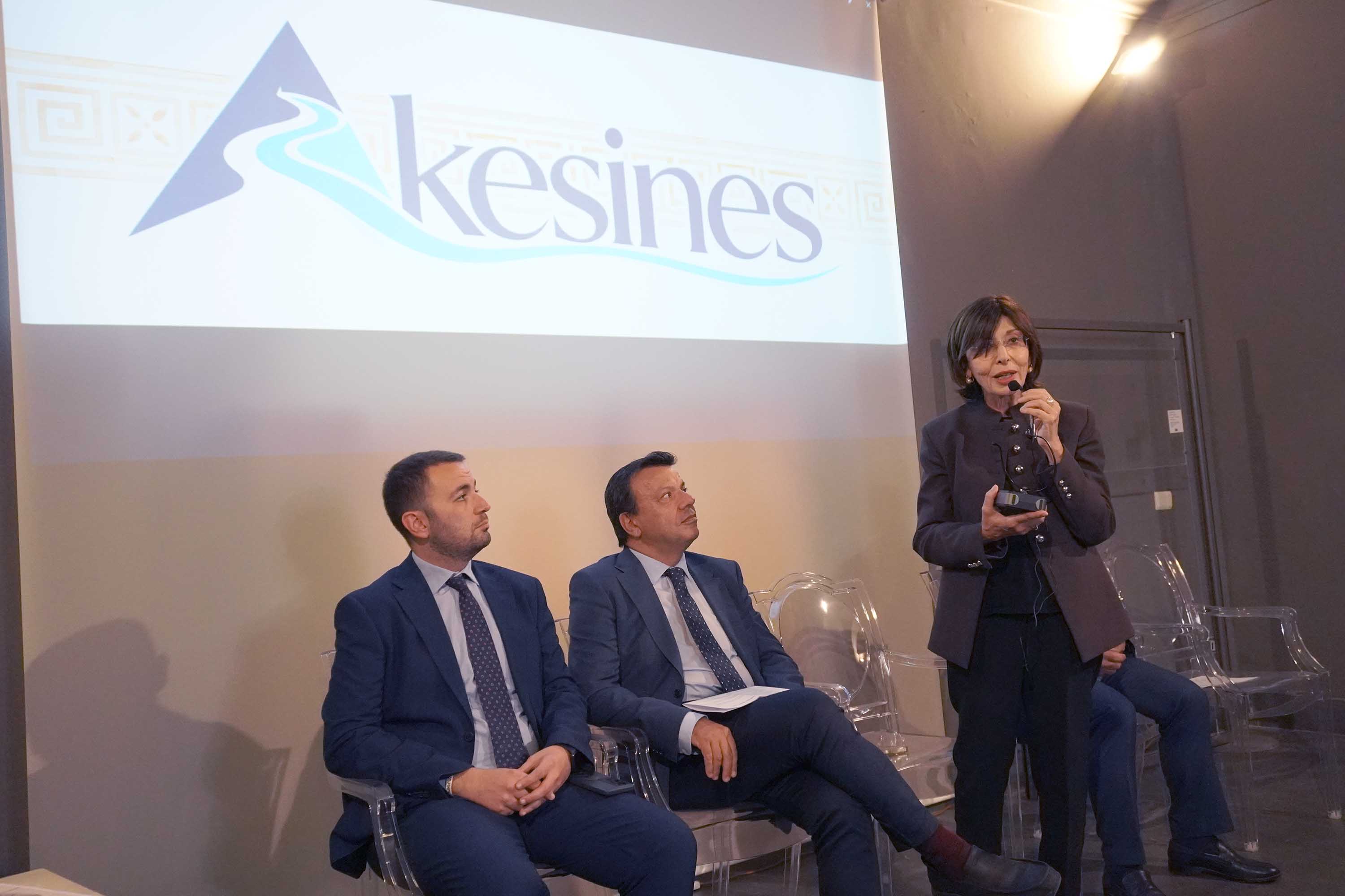 Un momento dell'intervento della prorettrice Lina Scalisi