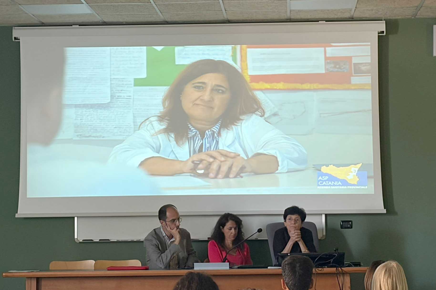 In foto da sinistra Gabriella Iacona, Giuseppe Laneri e Donatella Bisconti