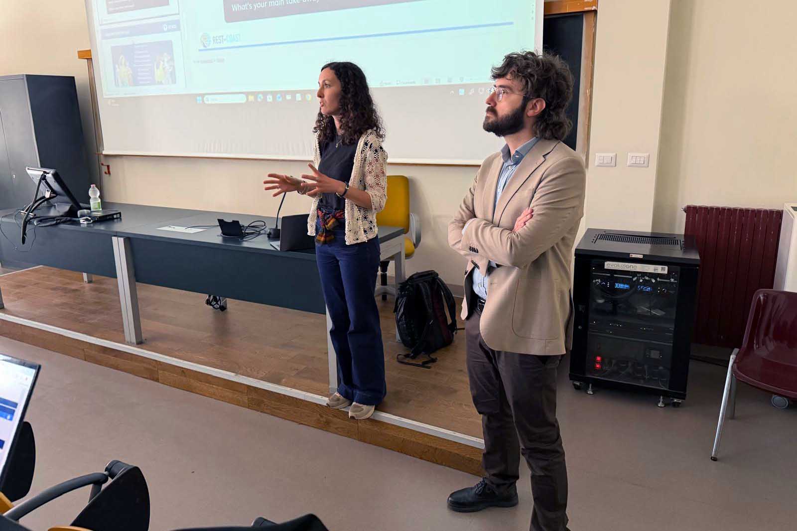 Paola Tanguy e Massimiliano Marino