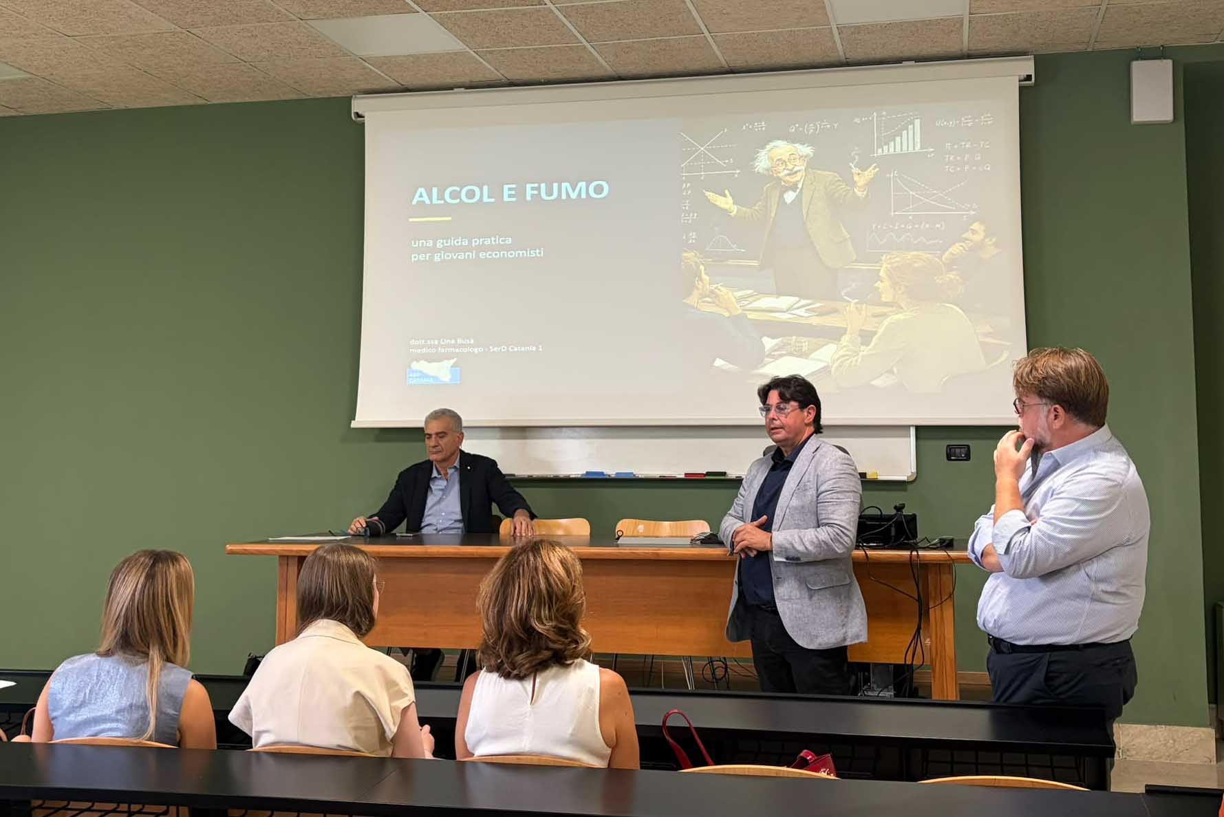 Un momento dell'incontro