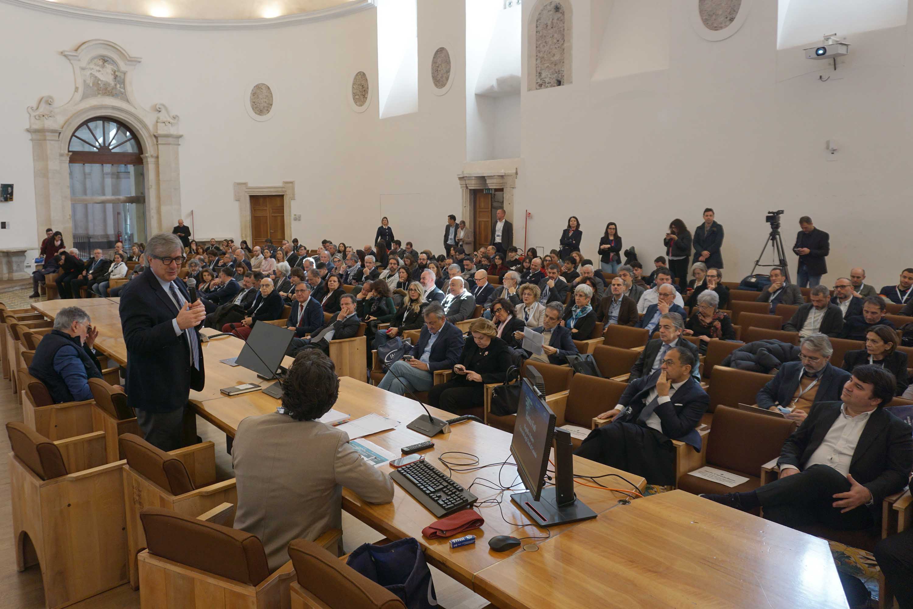 Un momento dei lavori