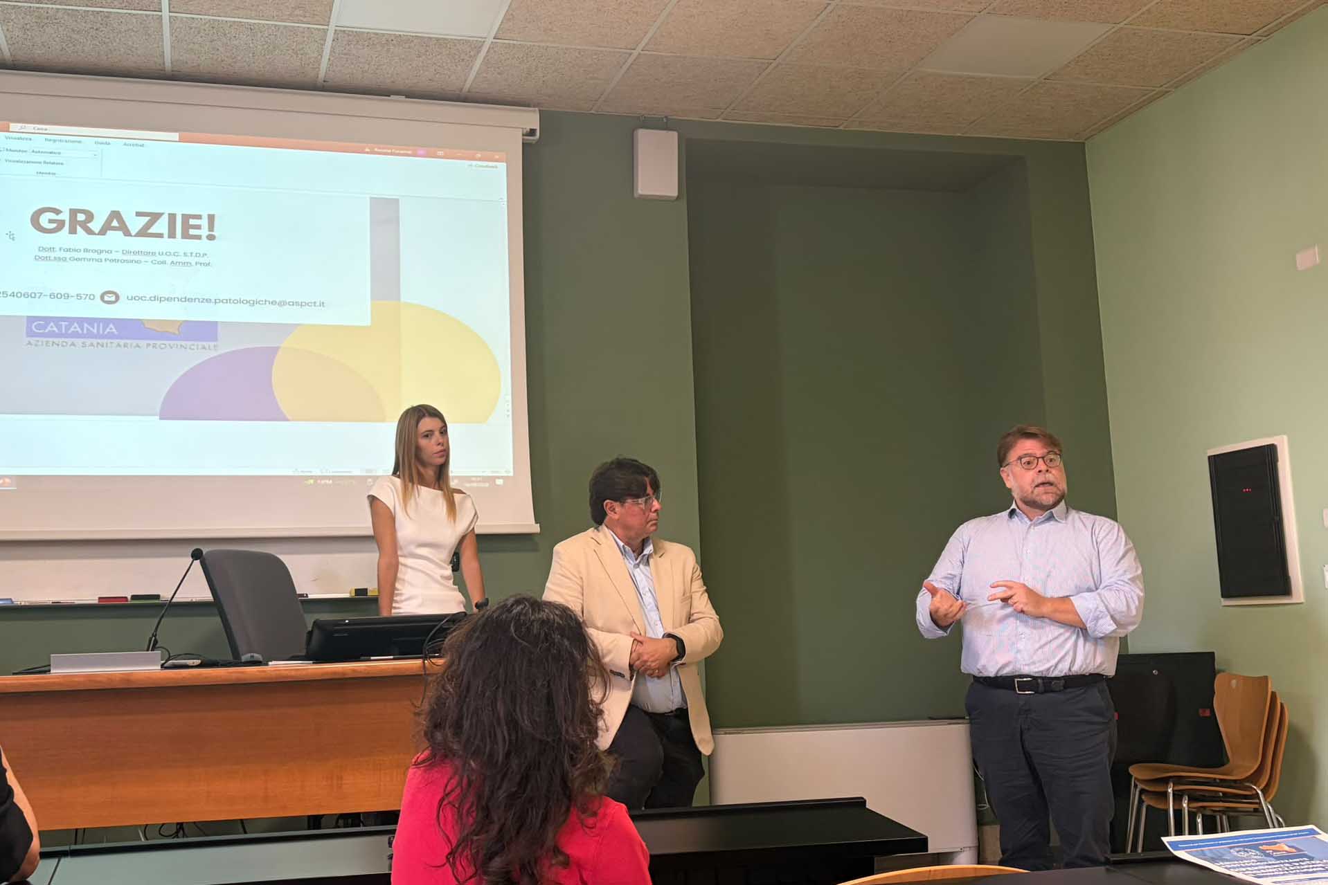 Beatrice Petrosino, Fabio Brogna e Marco Romano