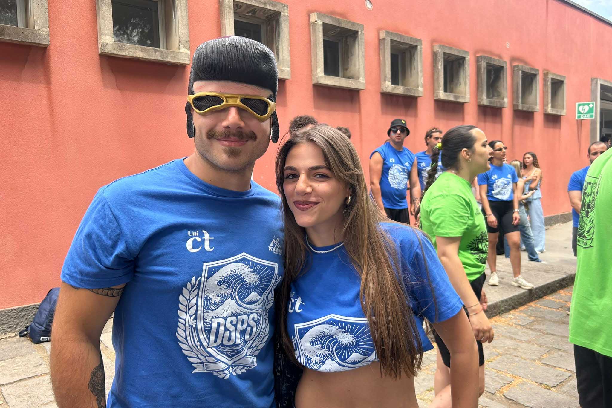 In foto Matteo Aiello e Gaia Pafumi
