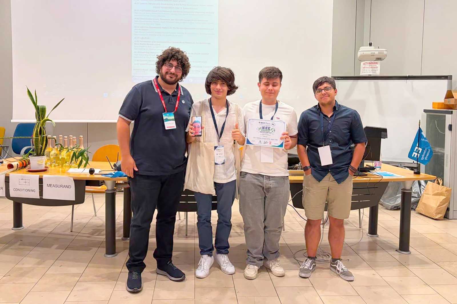 La premiazione del gruppo 5