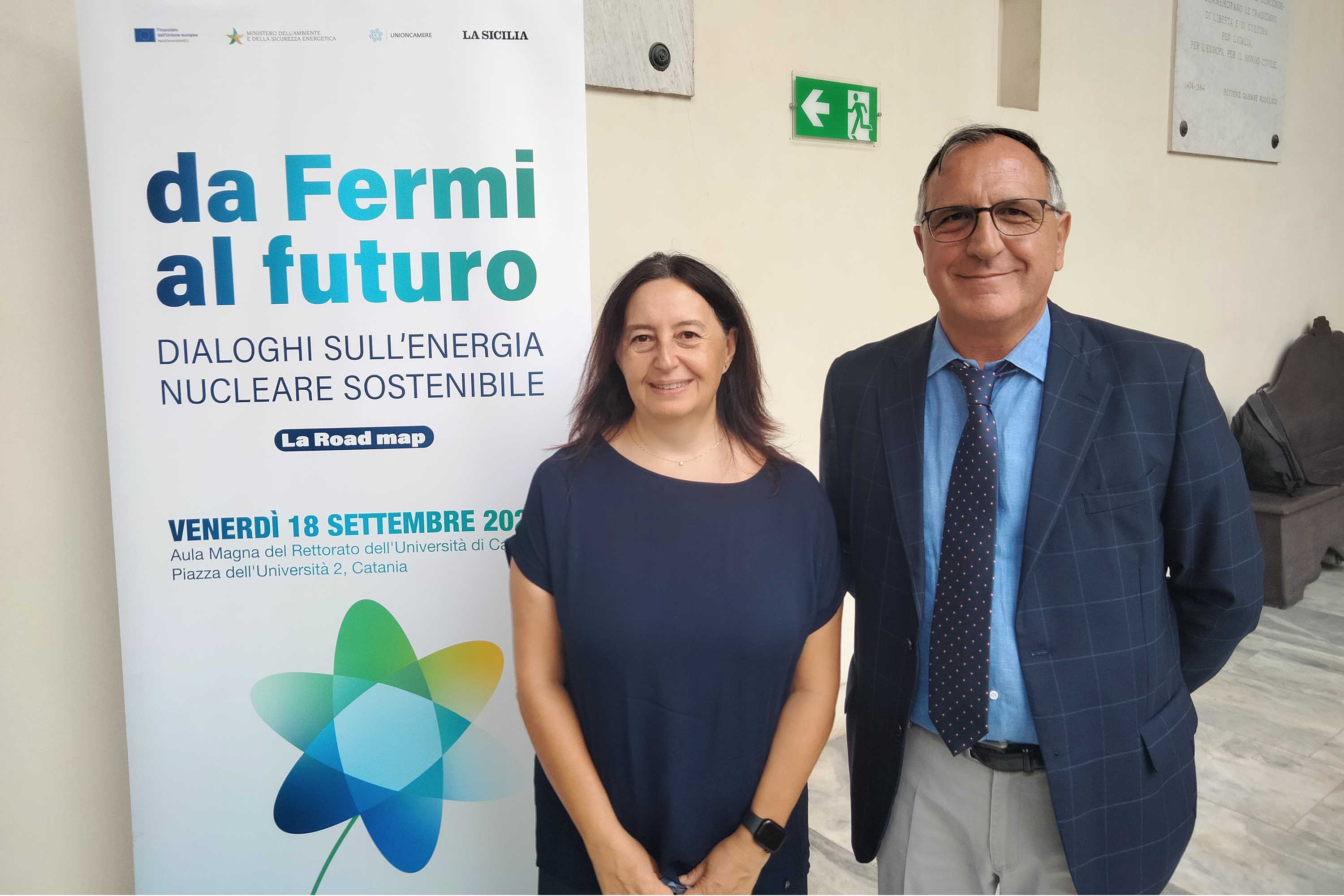 In foto Alessia Tricomi e Santo Gammino