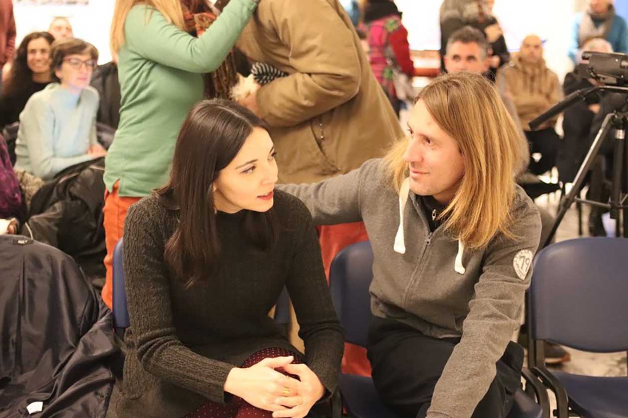 In foto Elena Bonaccorso e Antonio Castorina