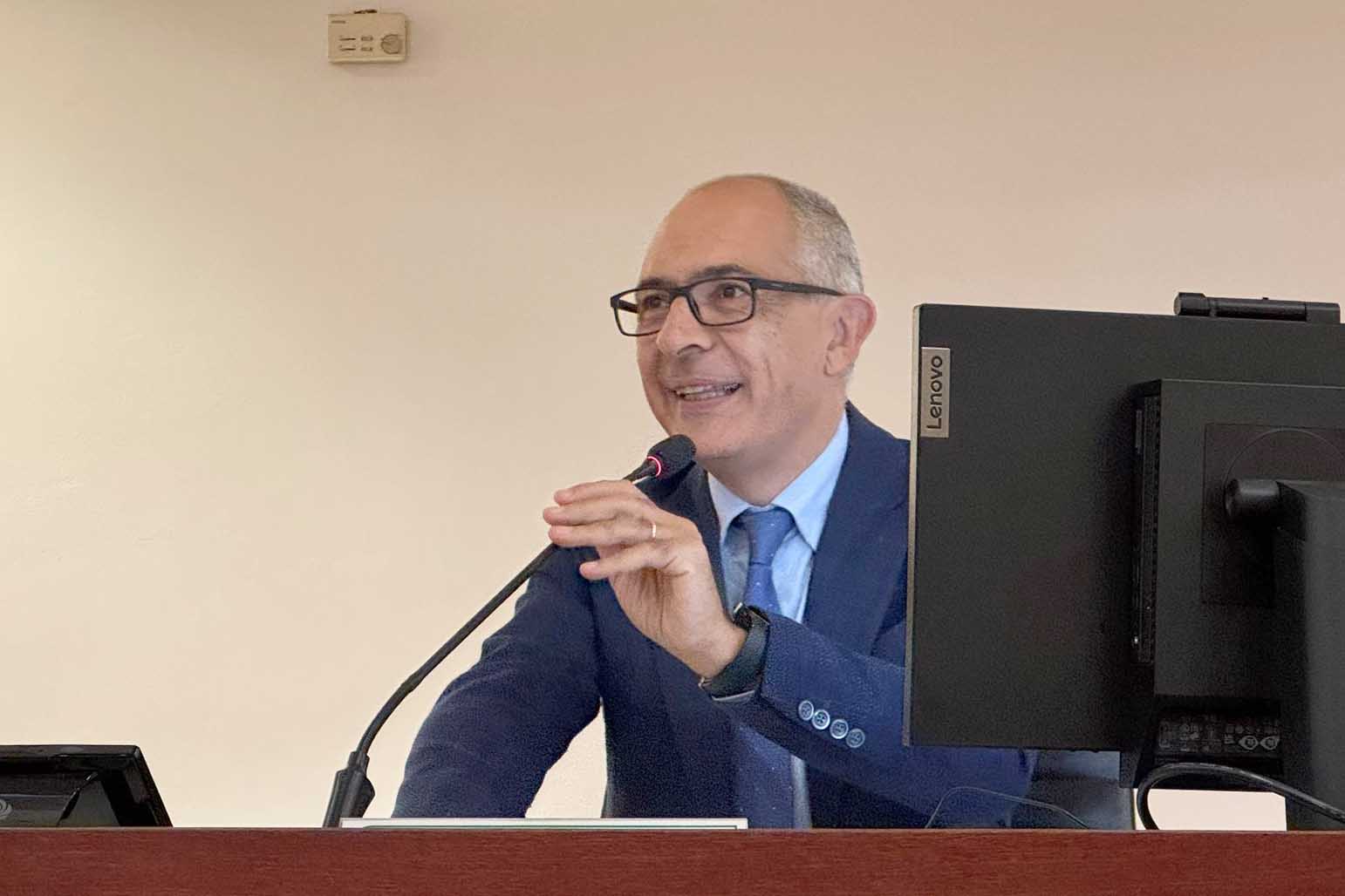 Il prof. Sebastiano Battiato