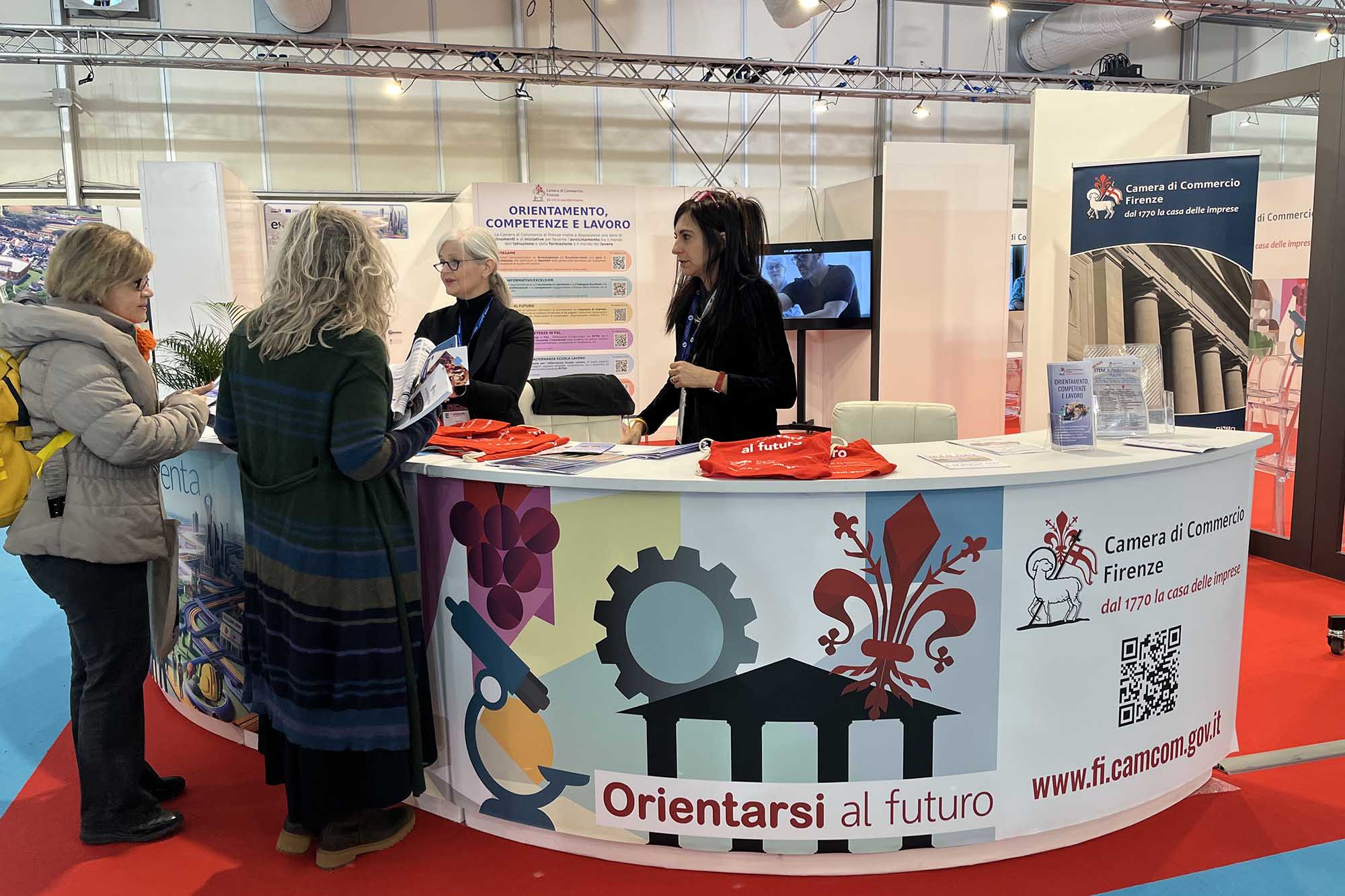 Uno degli stand presenti alla fiera Didacta