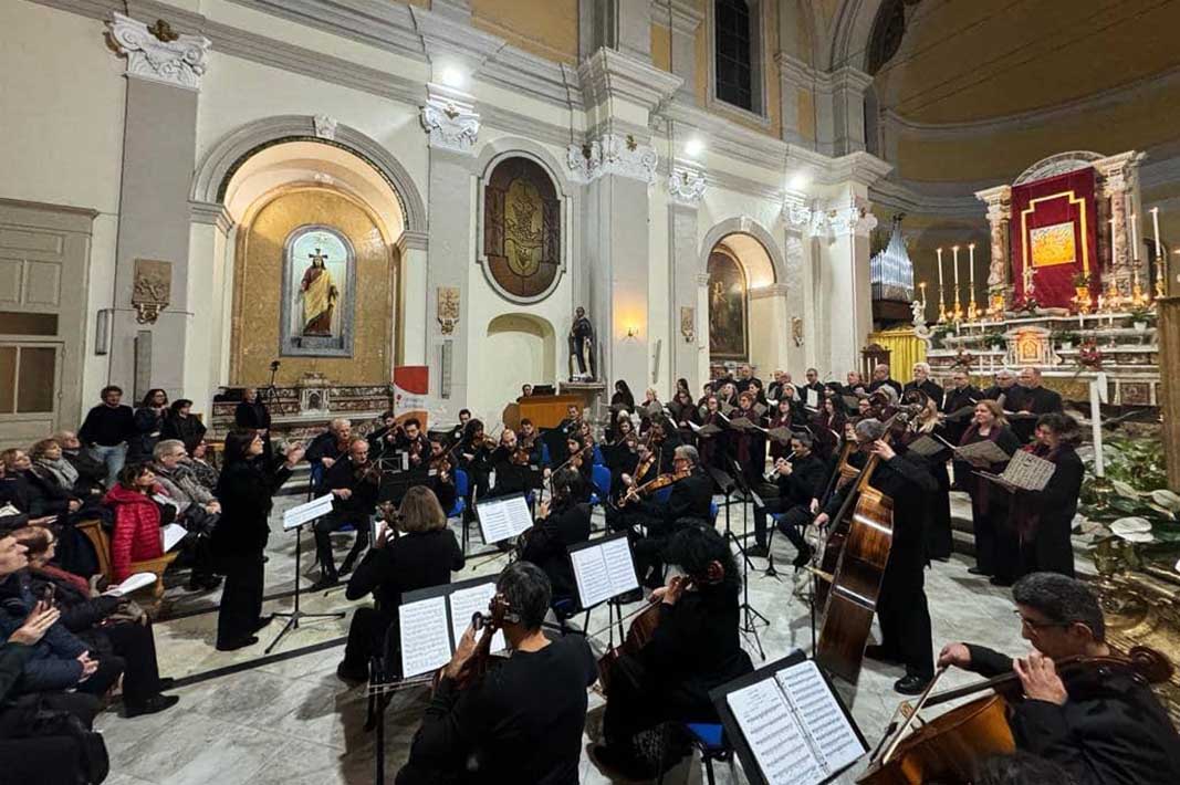 Un momento dell'esibizione