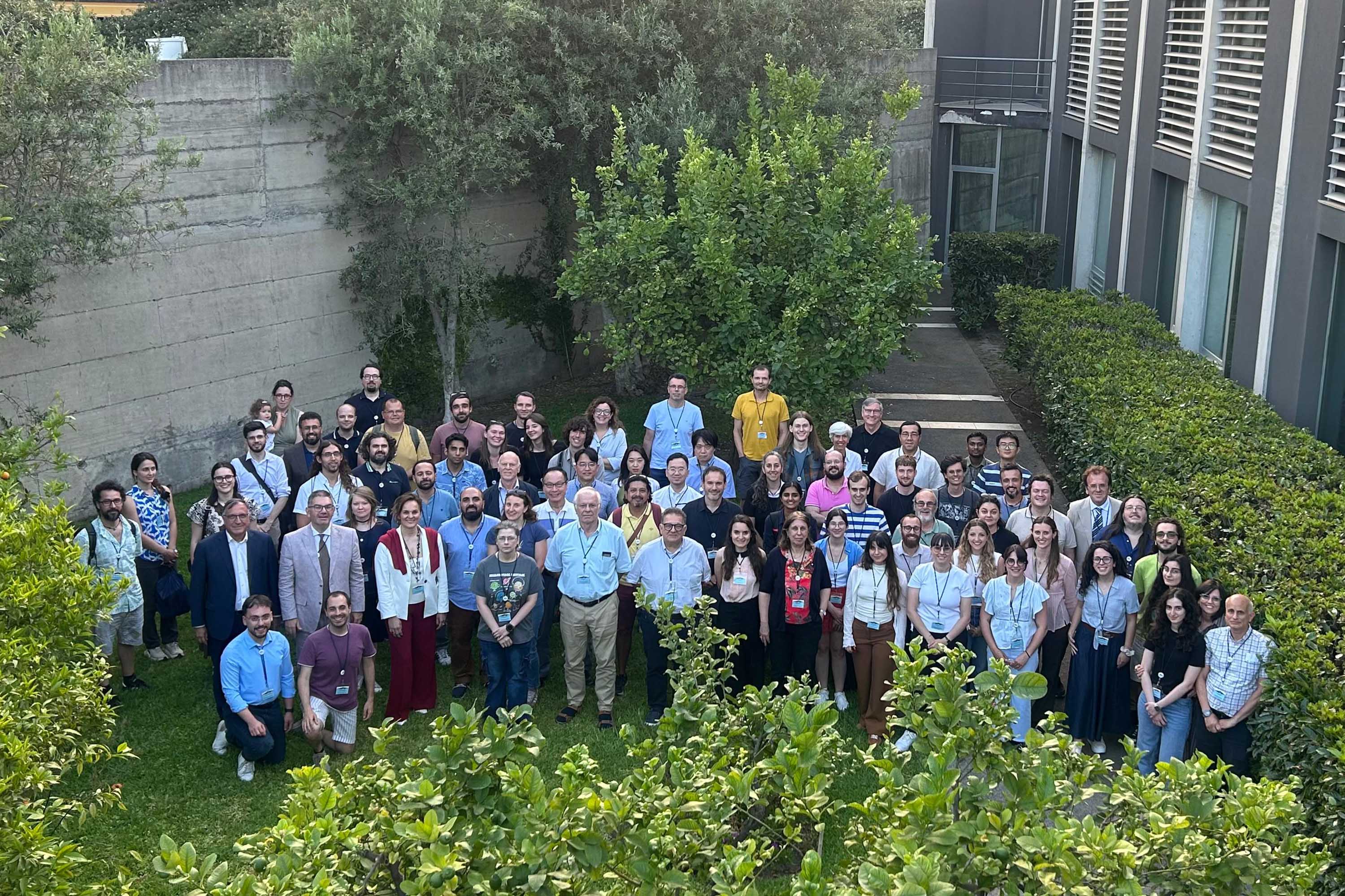 I partecipanti alla European Summer School on Experimental Nuclear Astrophysics
