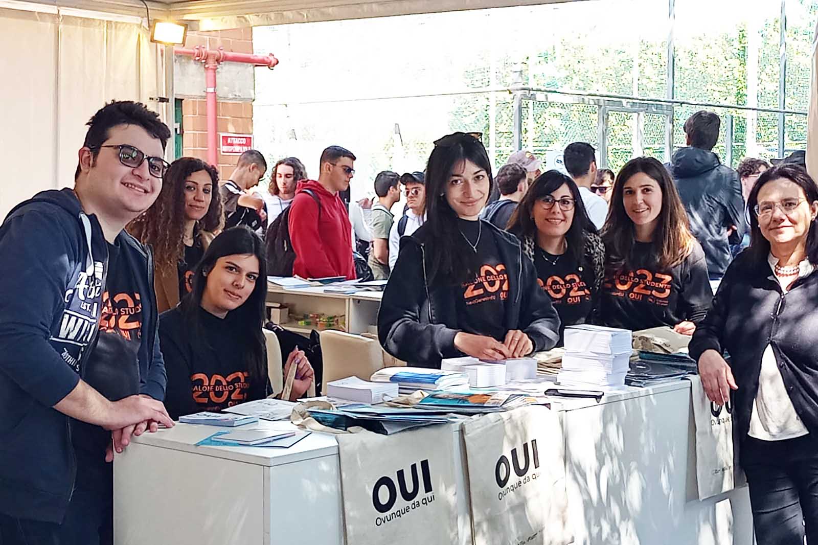 Salone dello Studente, lo stand del progetto OUI, ovunque da qui