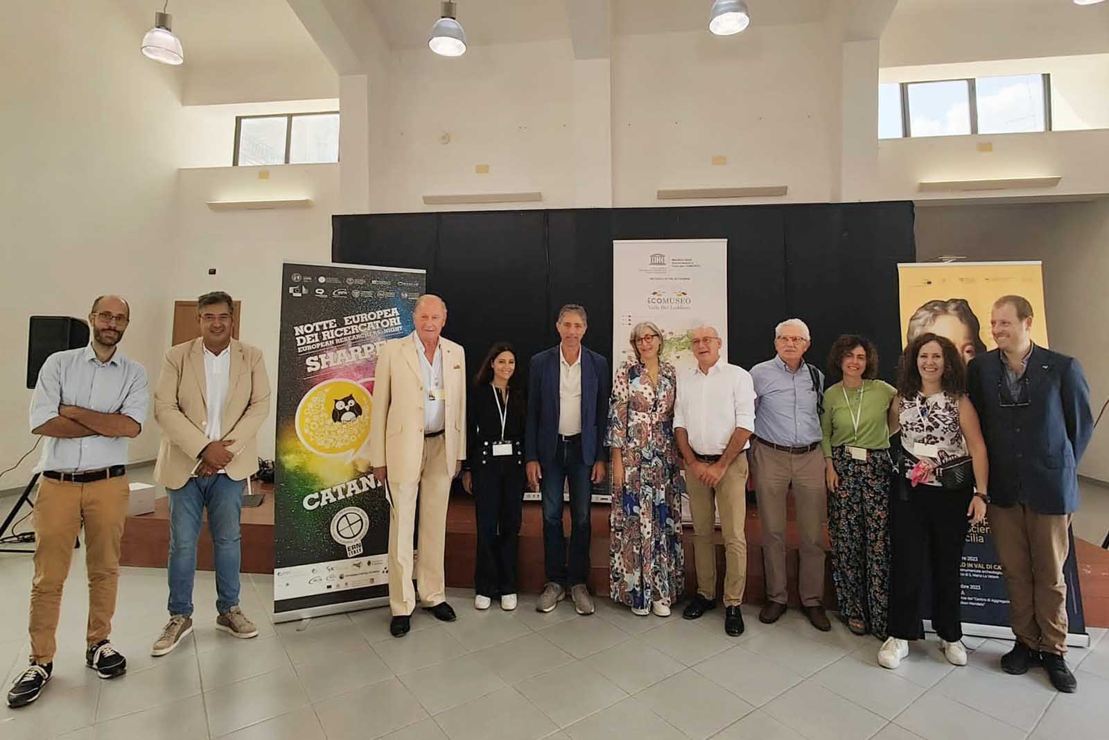 I relatori del convegno di Scordia