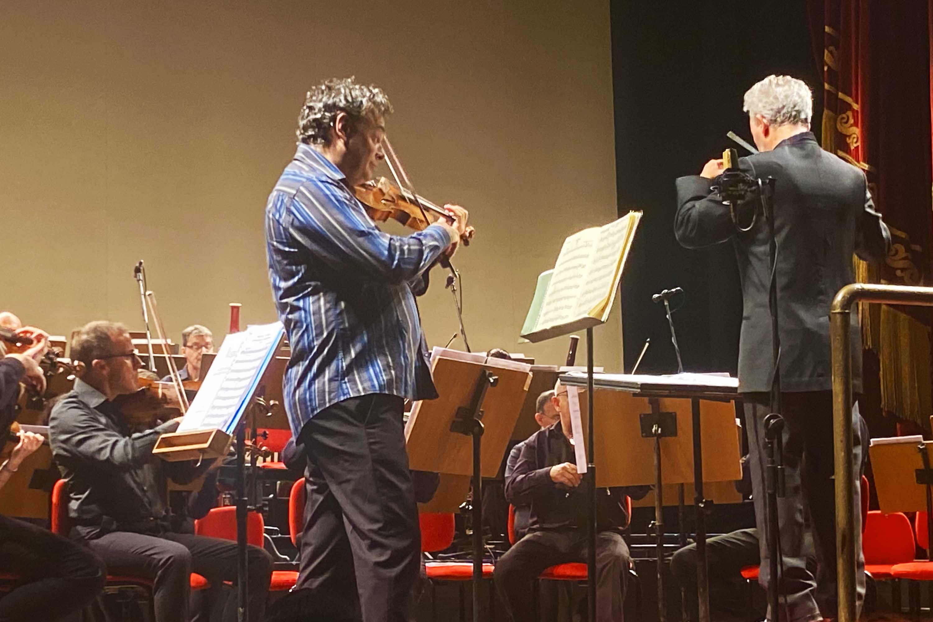 Un momento del concerto