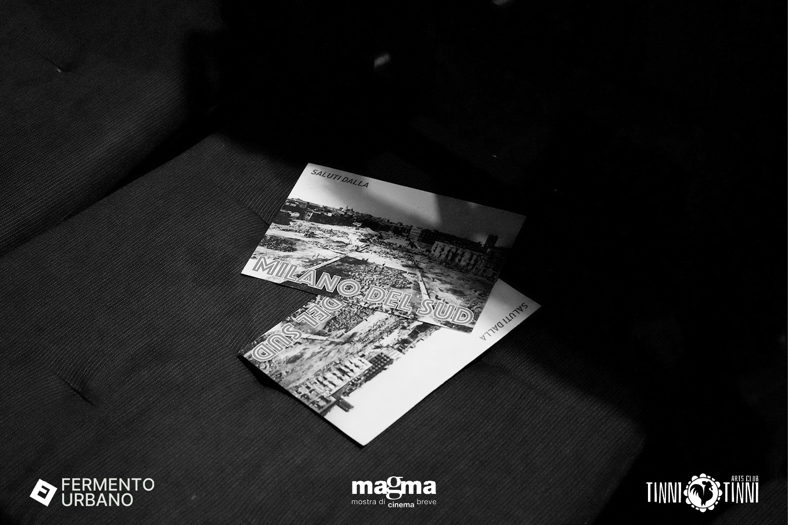 Le cartoline su San Berillo usate fra le attività interattive della rassegna “Fermento al Cinema”