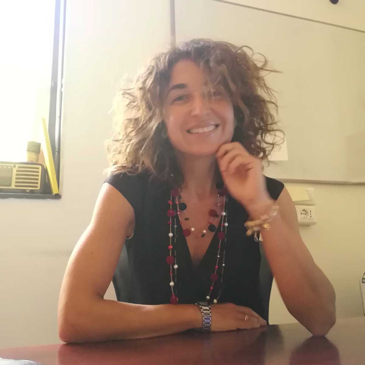 La prof.ssa Maria Elena Fragalà