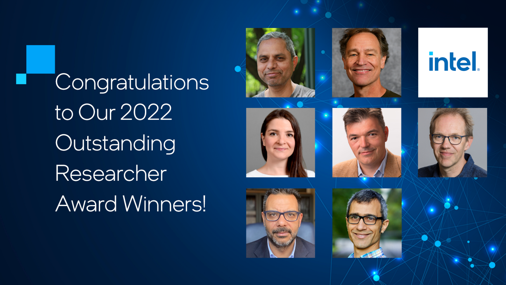 Intel Outstanding Research Award Winners 2022