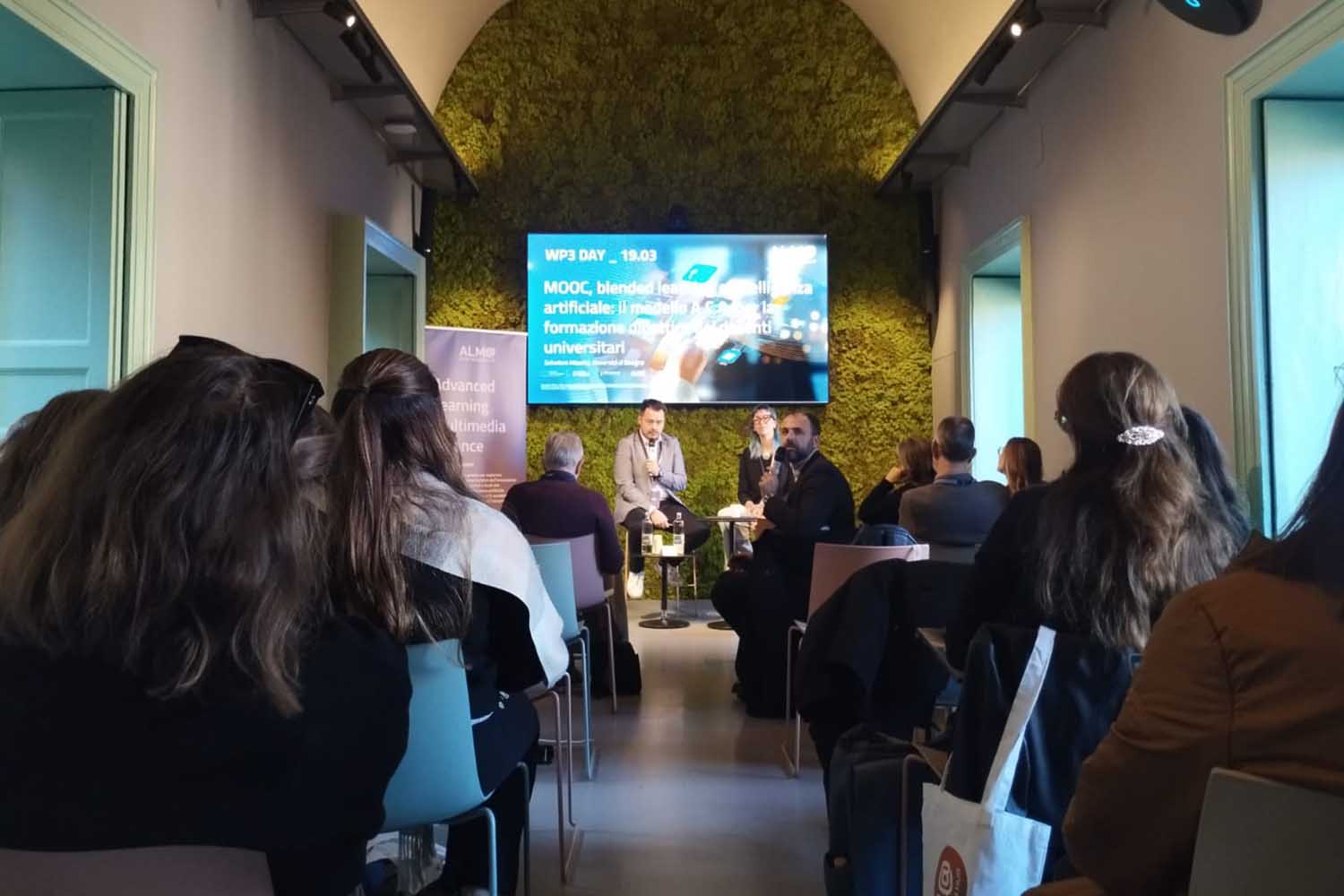 Un momento dell'incontro