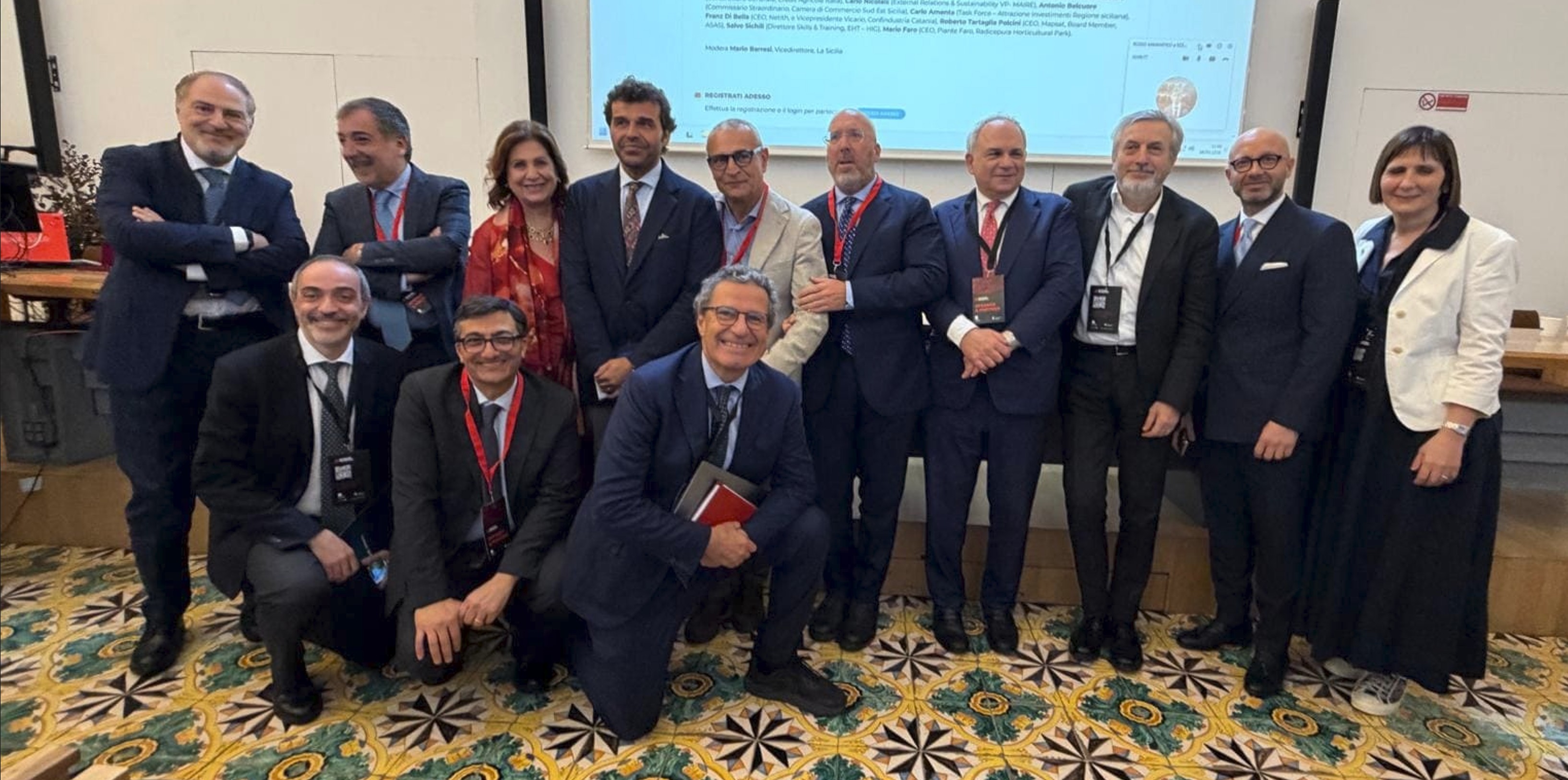 I relatori della prima giornata