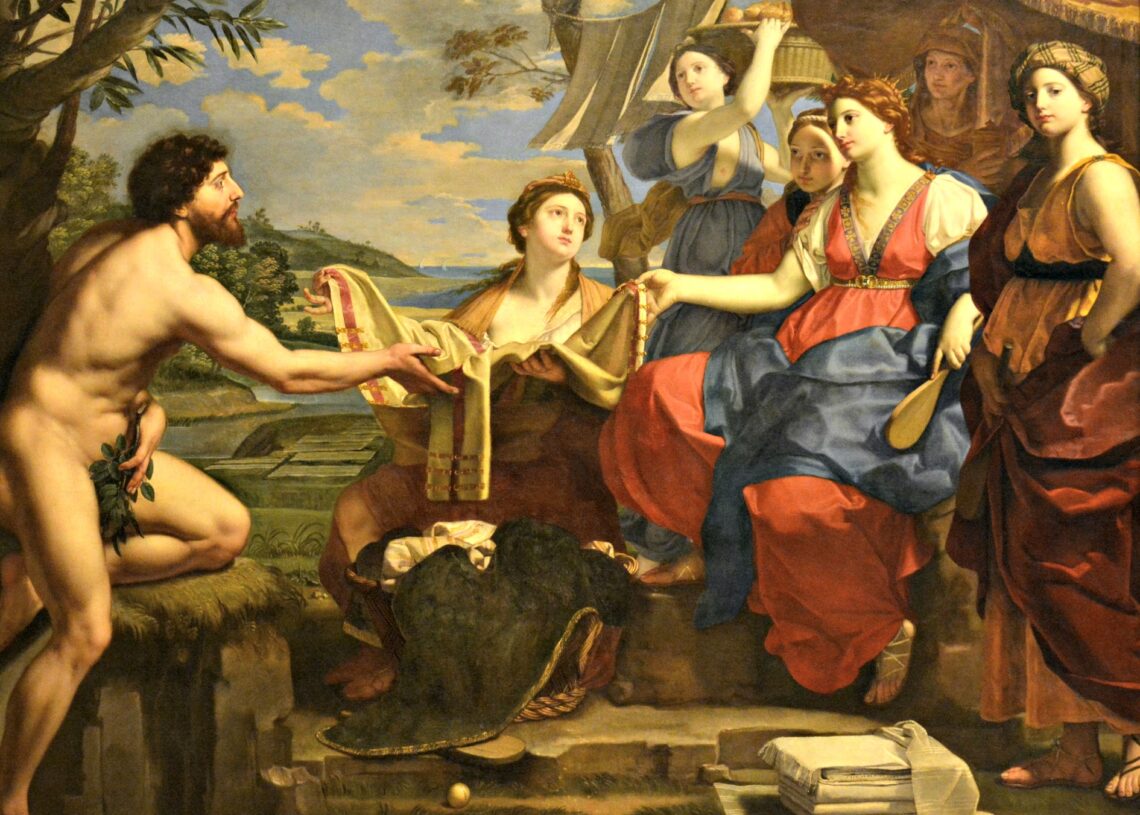 Ulysses and Nausicaa di Michele Desubleo