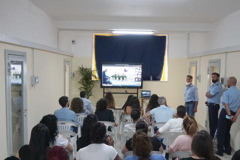 Carcere di piazza Lanza, presentazione del Polo Universitario Penitenziario di Catania (giugno 2022)