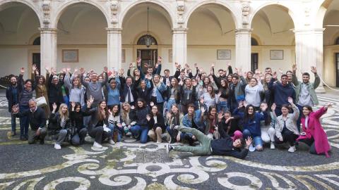 I 60 studenti Erasmus 