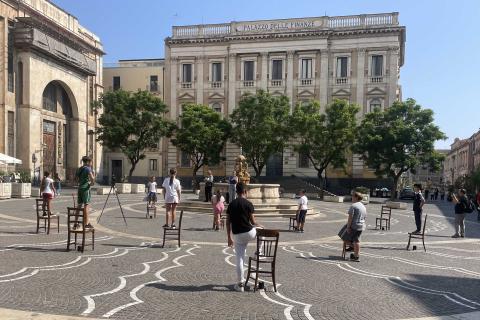 Speaker’s Corners, il flash mob dei giovani di Librino in piazza Teatro Massimo