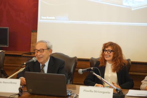 Mario Barcellona e Pinella Di Gregorio
